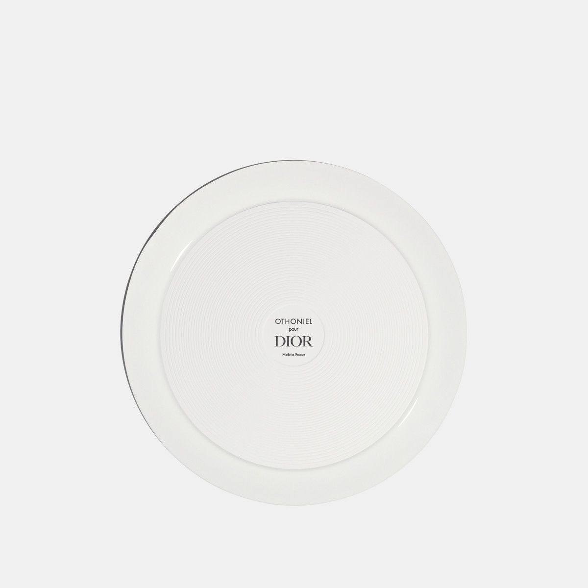 Dior o1bcso1str0226 Size:OS/Dessert Plate in White/Golden Size ONE SIZE - 2 Thumbnail