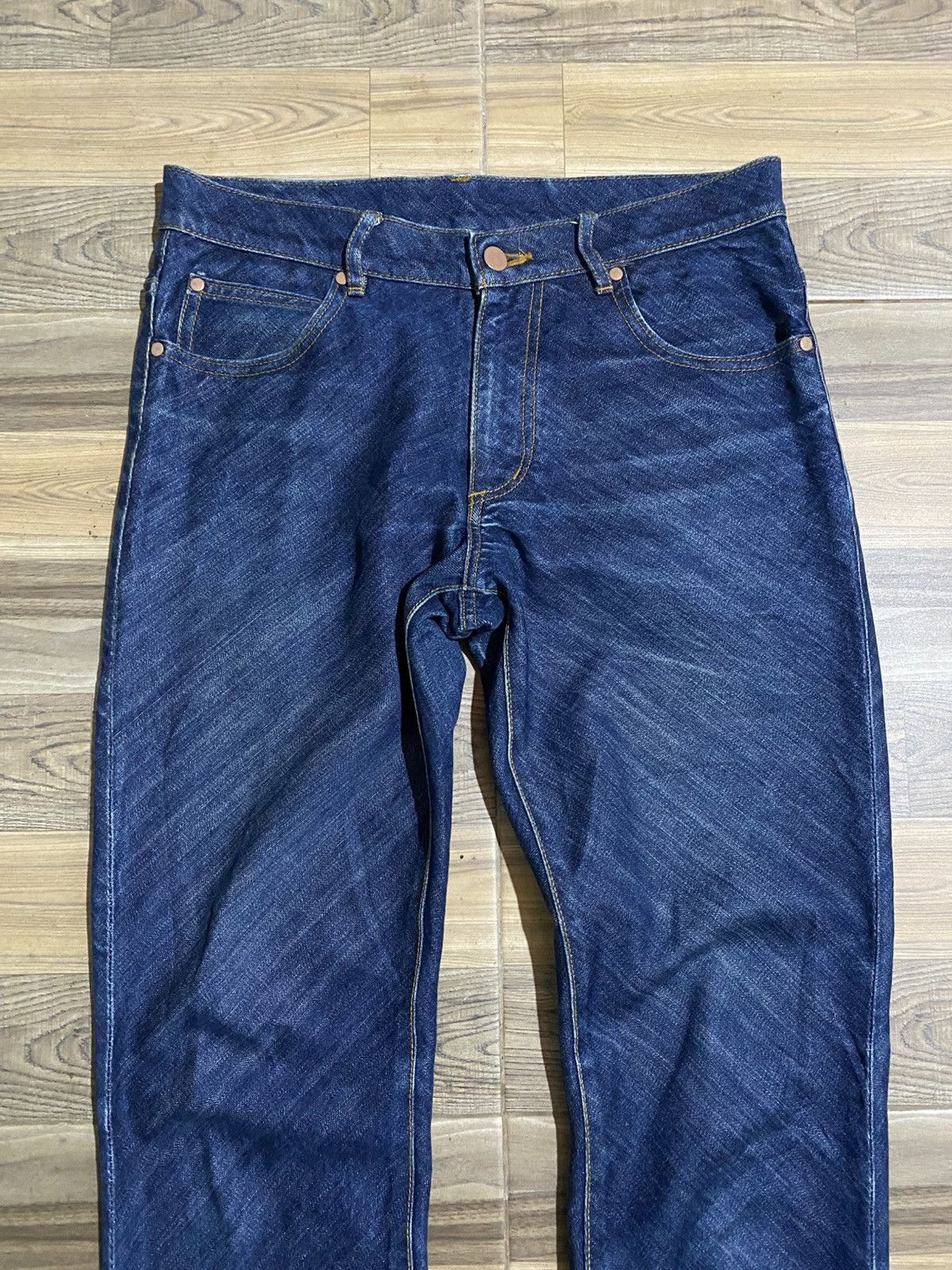 Designer VINTAGE JEAN PAUL GAULTIER JEANS DENIM PANTS Size US 30 / EU 46 - 2 Thumbnail