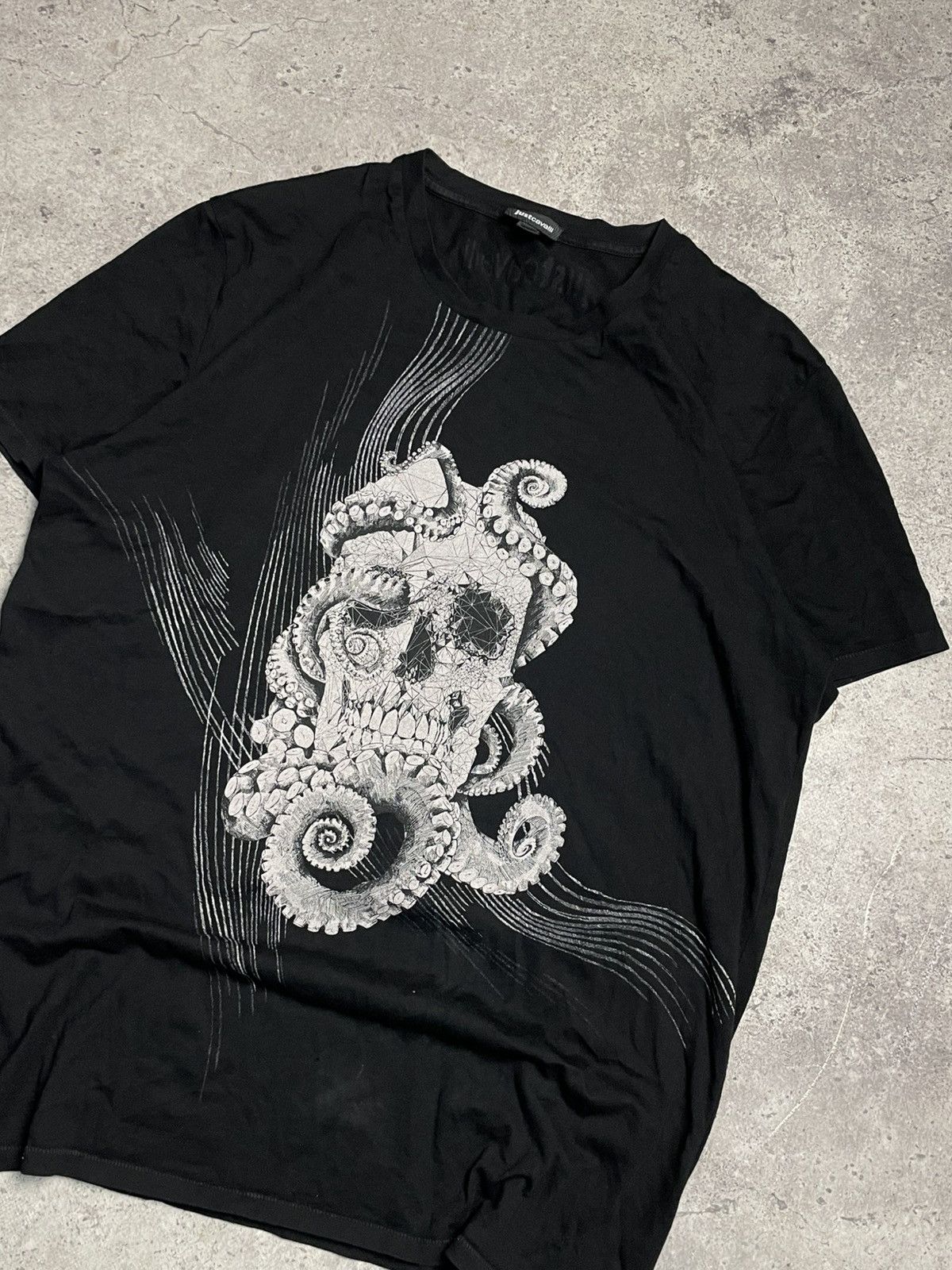 Just Cavalli Mens Vintage Just Cavalli T-shirt luxury Size US L / EU 52-54 / 3 - 2 Thumbnail