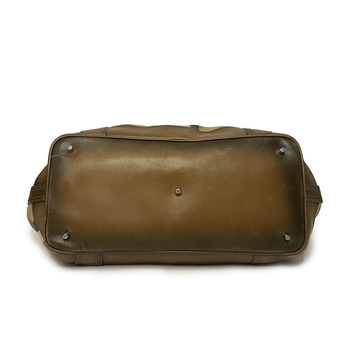 Burberry Burberry Beaton House Check Satchel Bag Size ONE SIZE - 6 Thumbnail