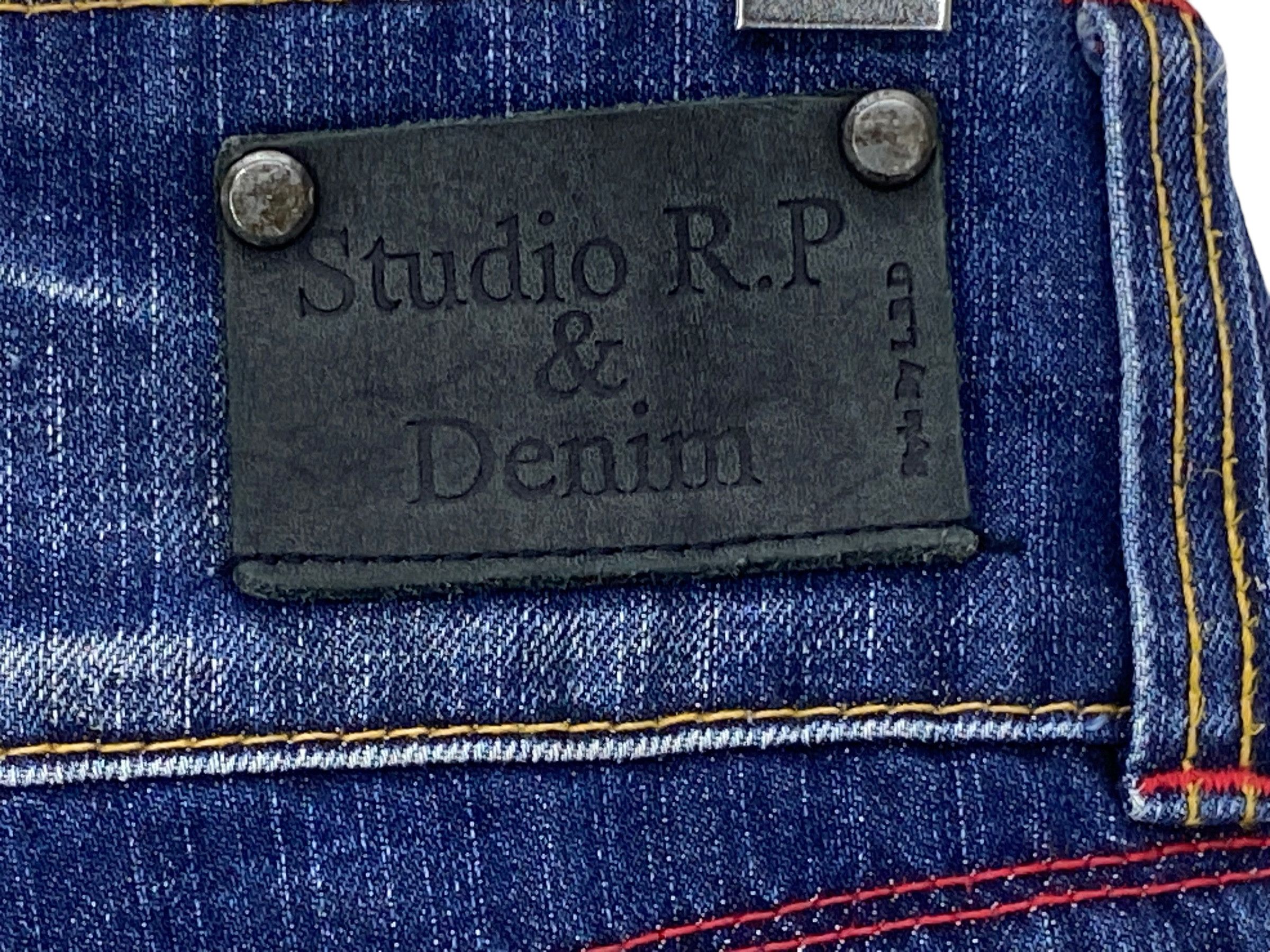 Japanese Brand Studio RP Jeans Flare Jeans Distressed Jeans Size 26" / US 2 / IT 38 - 8 Thumbnail