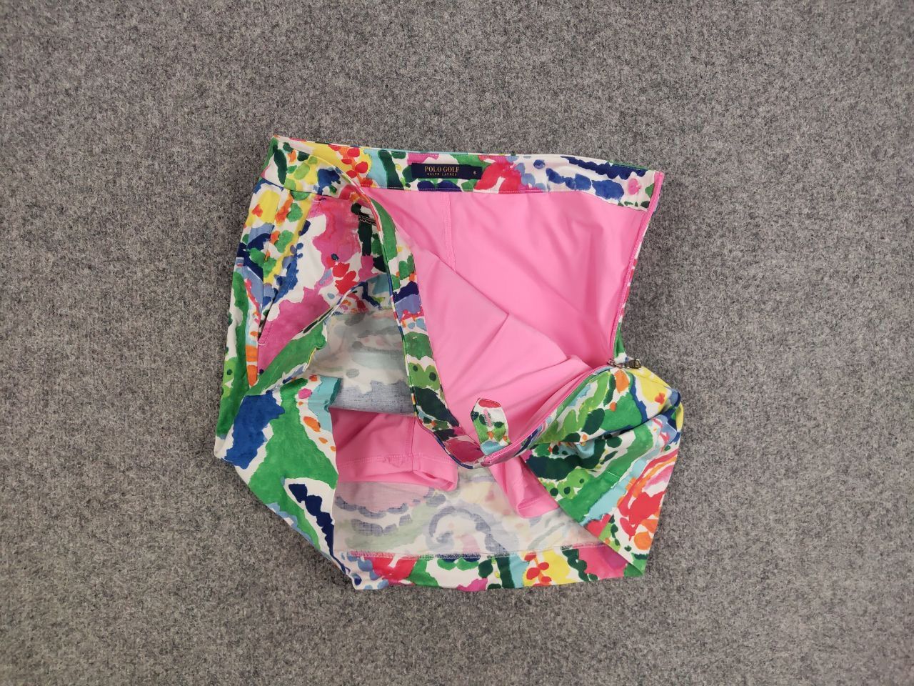 Polo Ralph Lauren Polo golf Ralph Lauren Bright Pattern Mini Skirt with shorts Size 28" / US 6 / IT 42 - 11 Thumbnail