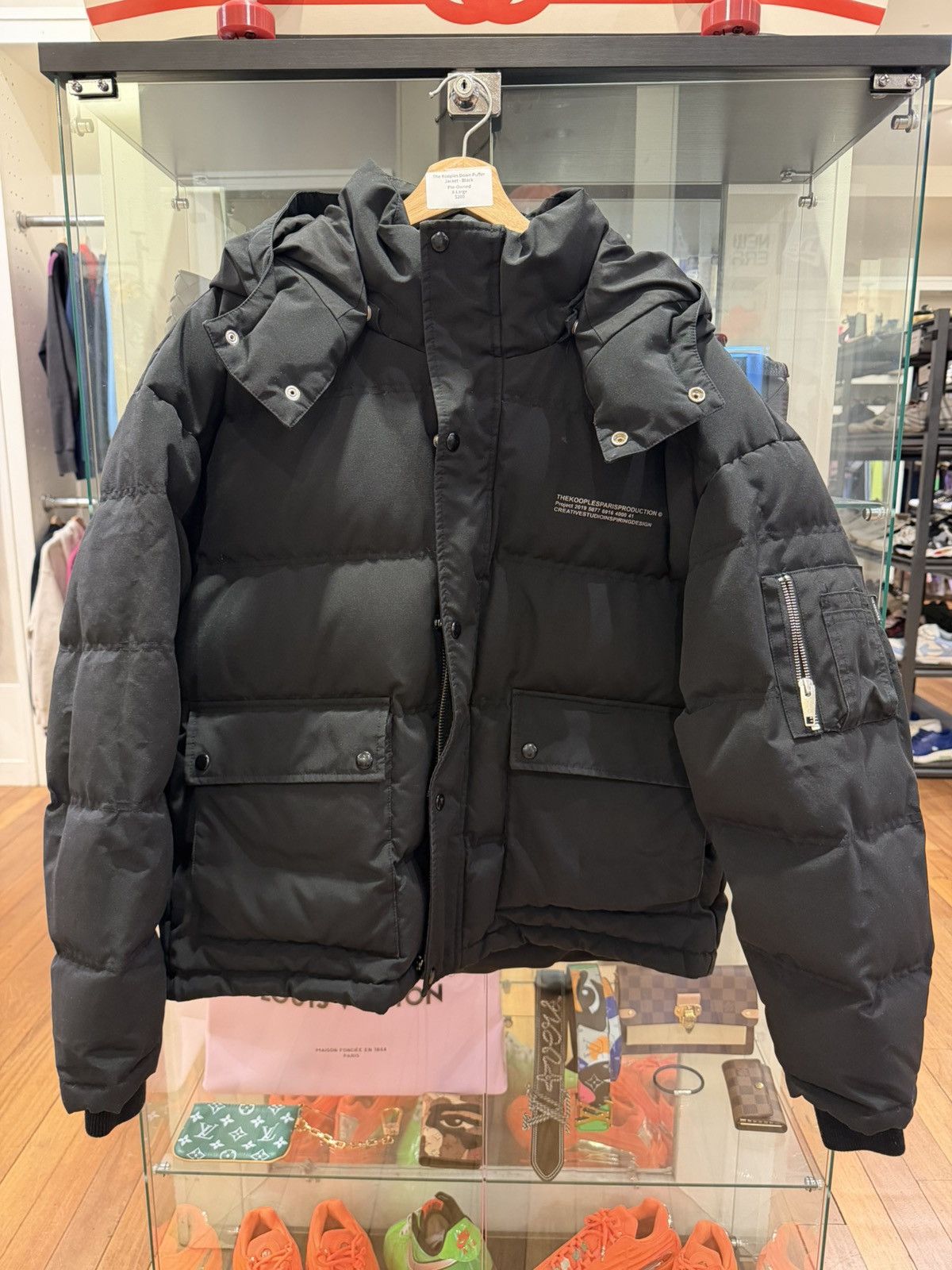The Kooples The Kooples Down Puffer Jacket Size US XL / EU 56 / 4 - 1 Thumbnail