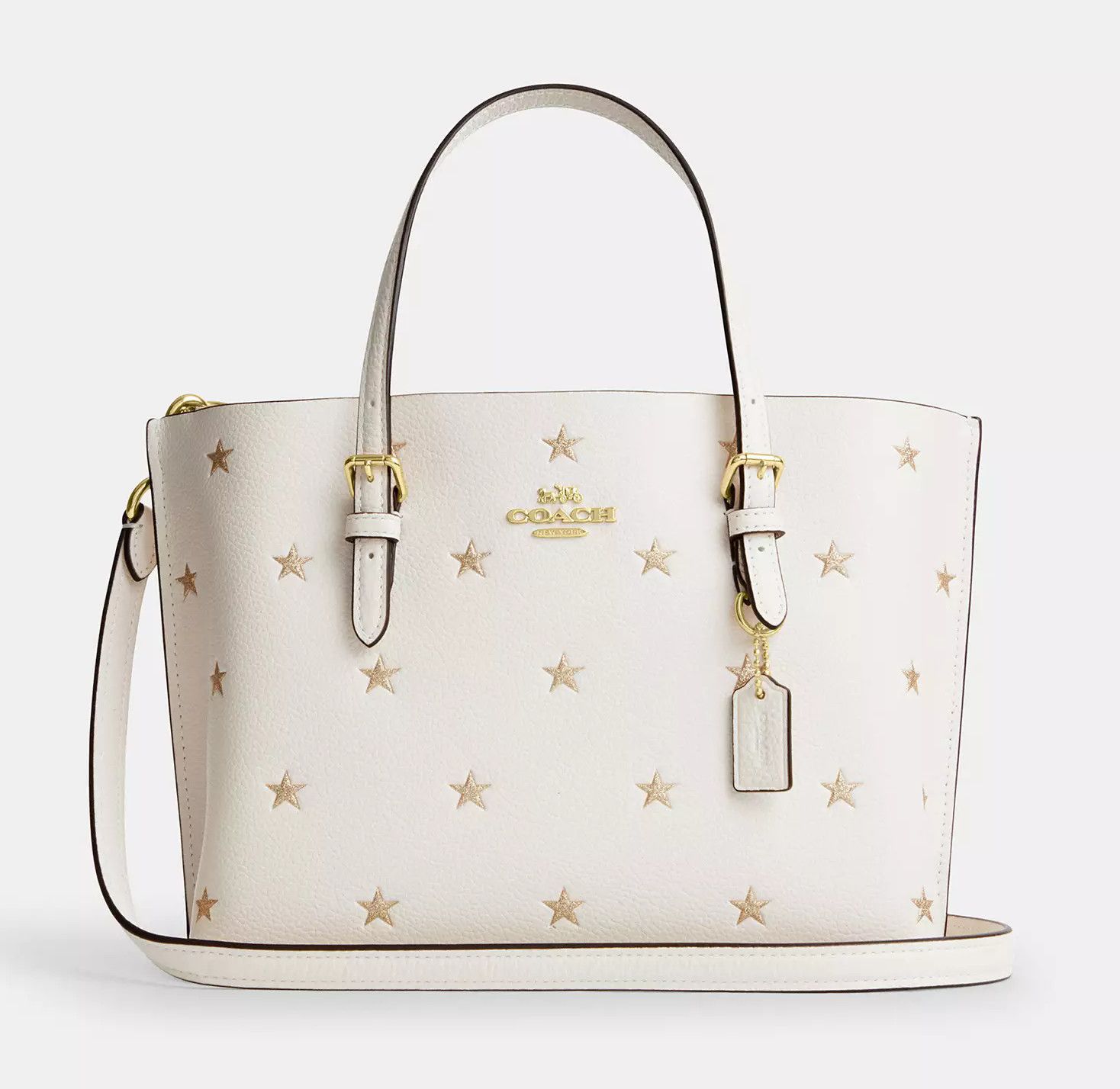 Coach Mollie Tote Bag 25 With Star Print CW022 Size ONE SIZE - 5 Thumbnail