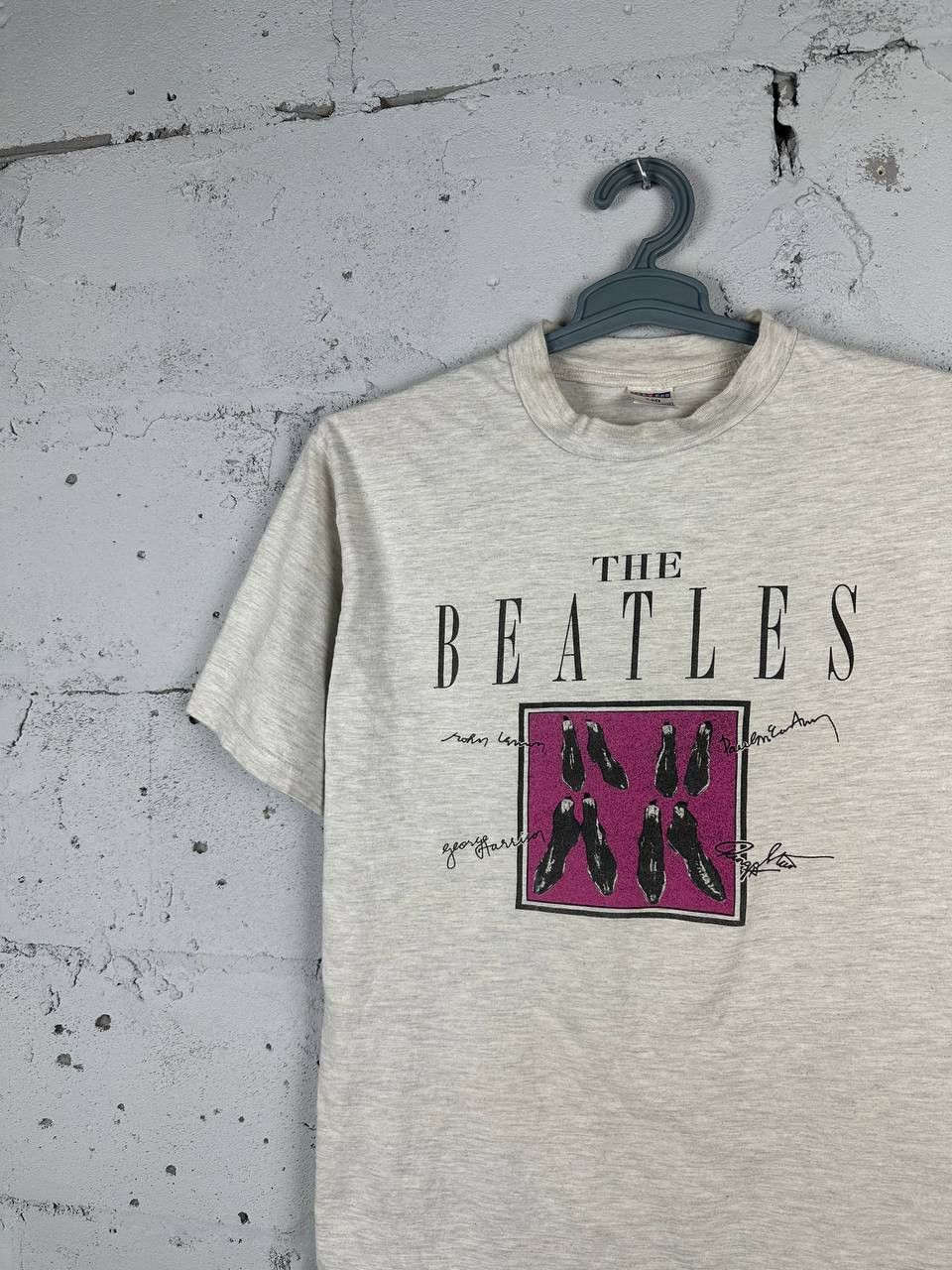 Band Tees × Vintage 1996 The Beatles Vintage Apple Limited Rock Band Tour Tee Size US L / EU 52-54 / 3 - 3 Thumbnail