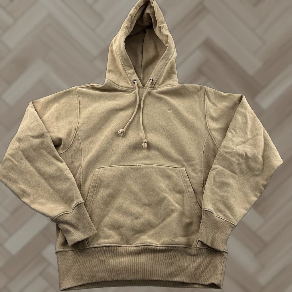 Champion Champion Reverse Weave Pullover Hoodie Mens Small Tan Sweatshirt Zip? Size US S / EU 44-46 / 1 - 1 Thumbnail