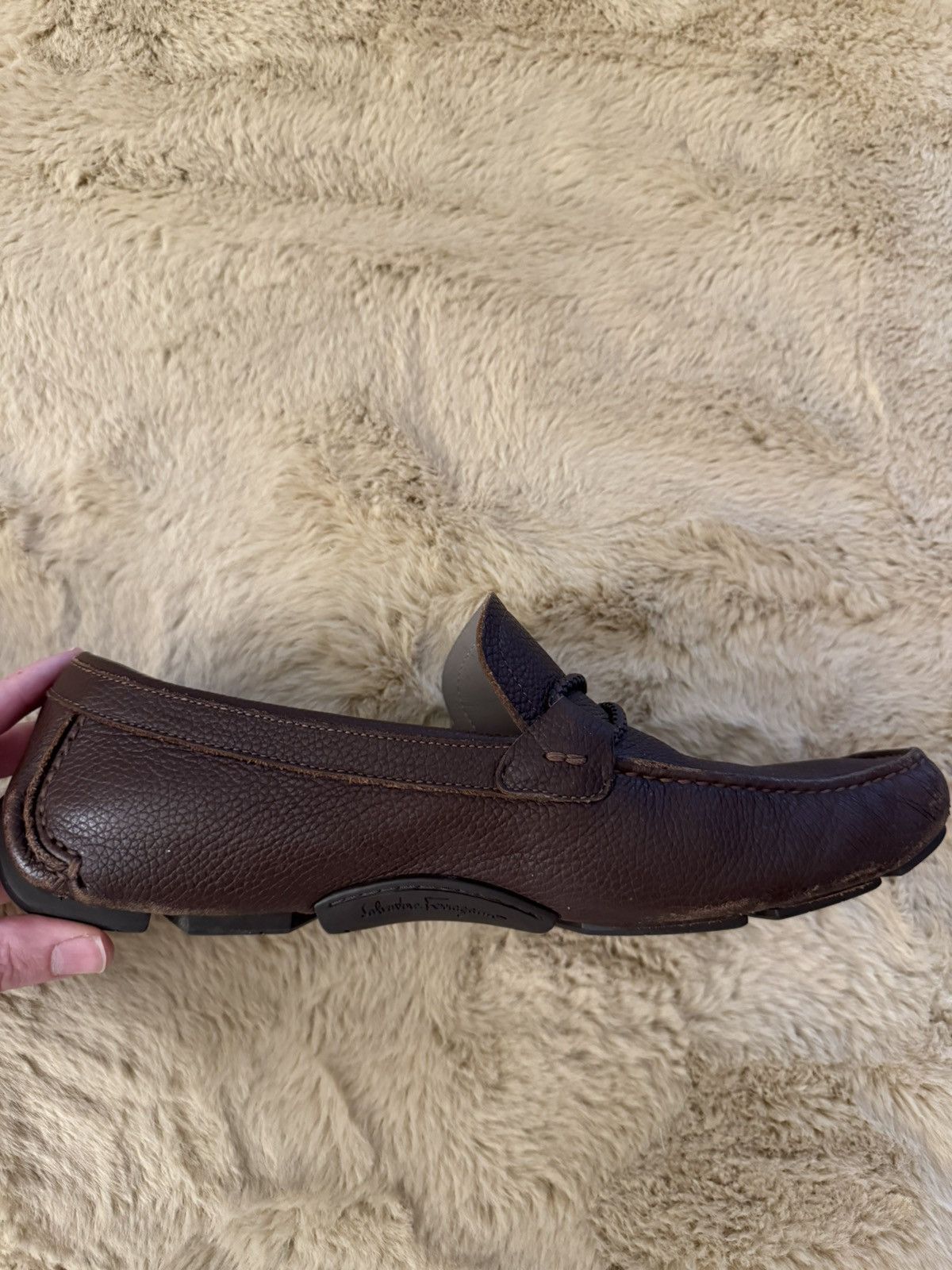Salvatore Ferragamo Salvatore Ferragamo Brown Loafers - Good Condition Size US 8 / EU 41 - 9 Thumbnail