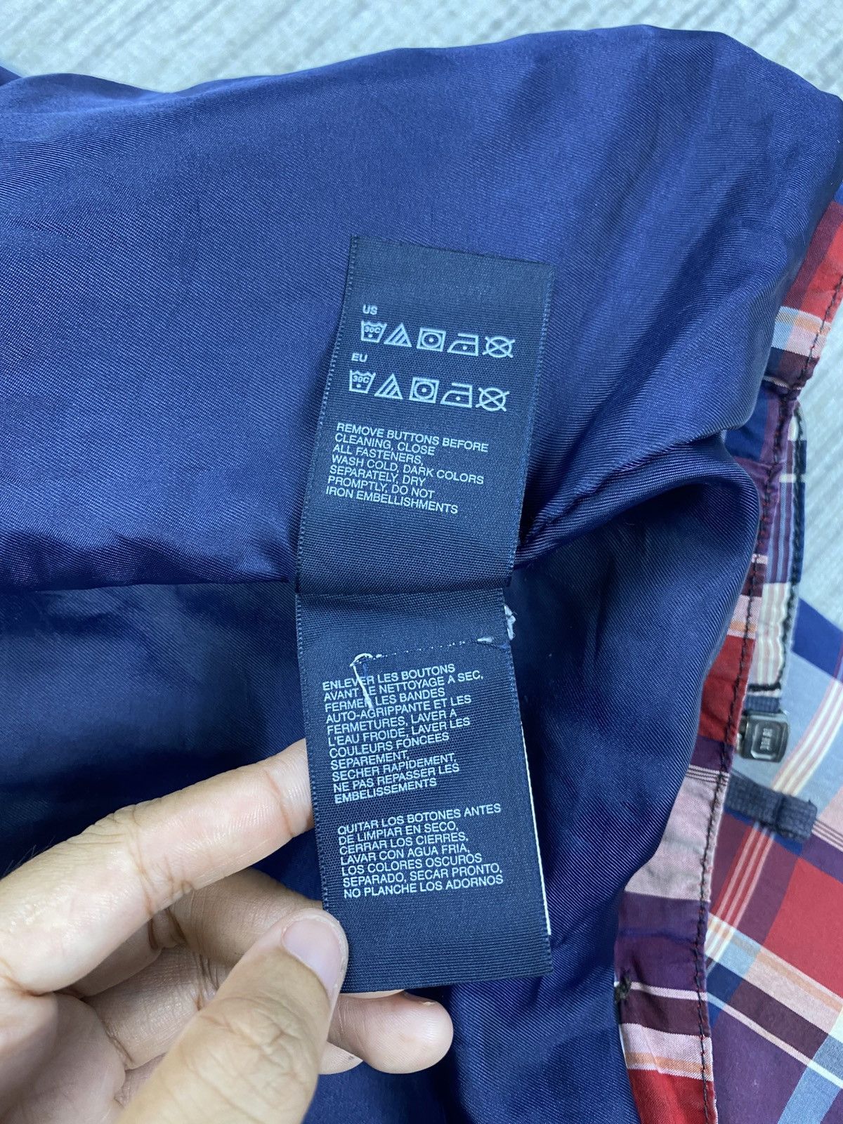 Japanese Brand × Tommy Hilfiger × Vintage Vintage Tommy Hilfiger Checked Jacket Size US M / EU 48-50 / 2 - 12 Thumbnail