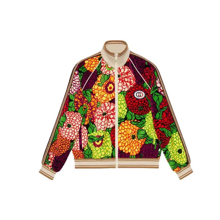 Gucci Gucci Ken Scott Floral Print Jacket Size US XS / EU 42 / 0 - 1 Thumbnail