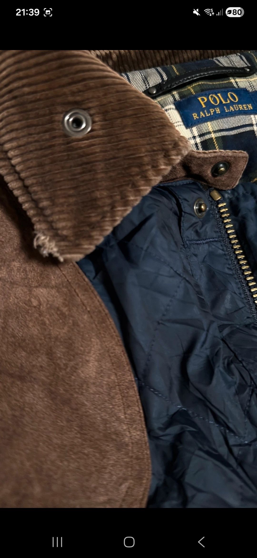Polo Ralph Lauren Vintage Polo Ralph Lauren Quilted Hunting Jacket 90s Size US XXL / EU 58 / 5 - 6 Thumbnail