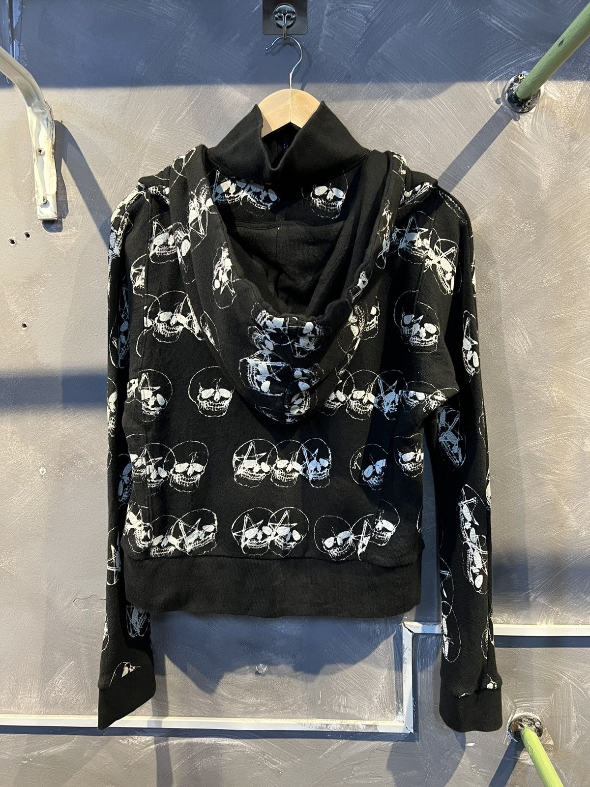 Japanese Brand Ugiz Skulls Zipper Hoodie Size US M / EU 48-50 / 2 - 2 Thumbnail