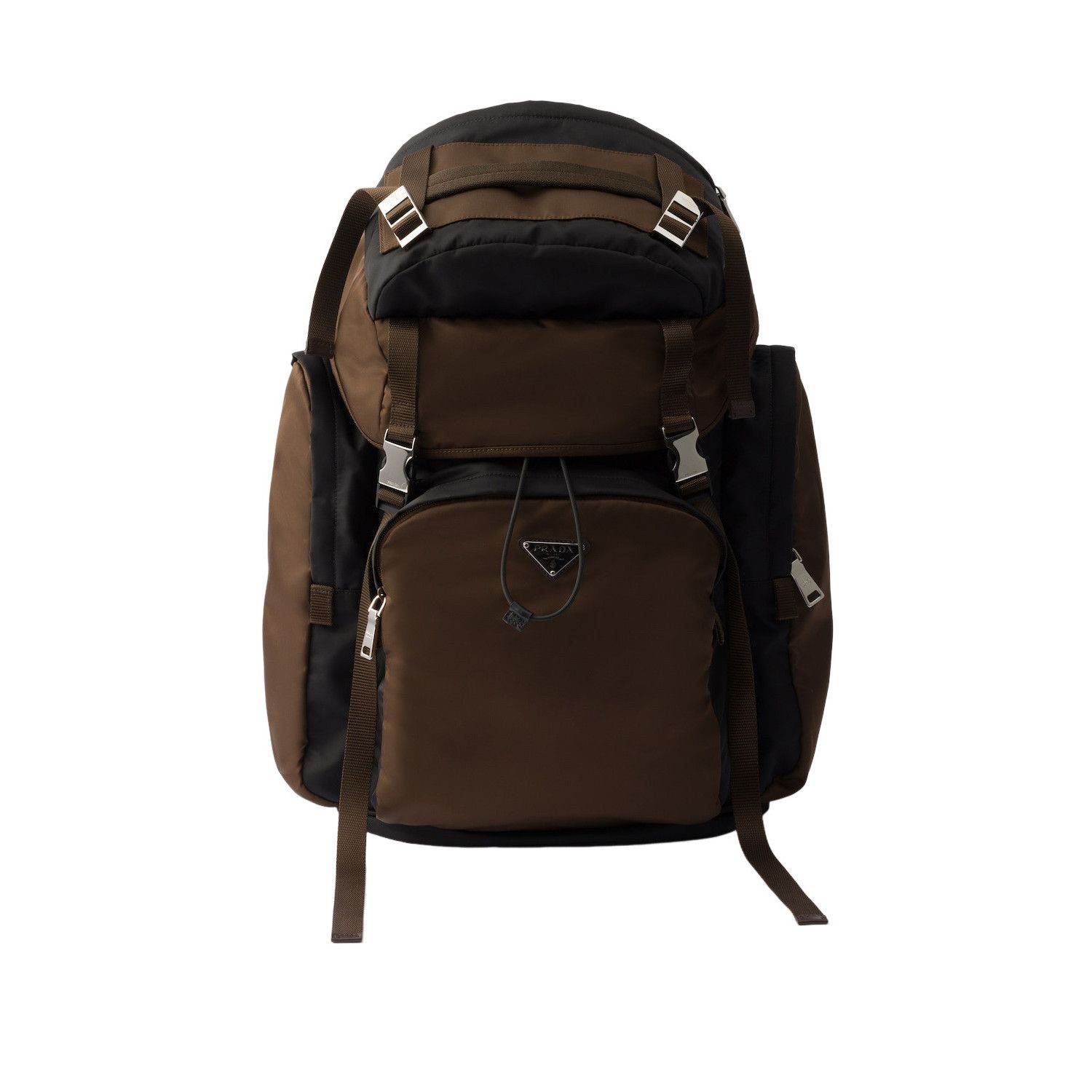 Prada PRADA $4500 Black/Burnt Backpack New & Authentic Size ONE SIZE - 1 Thumbnail