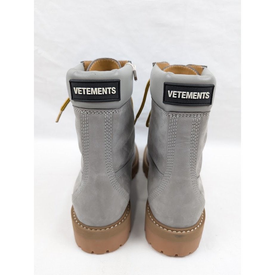 Vetements o1rshd1 Logo Trucker Boots in Grey Size US 9 / EU 42 - 18 Thumbnail