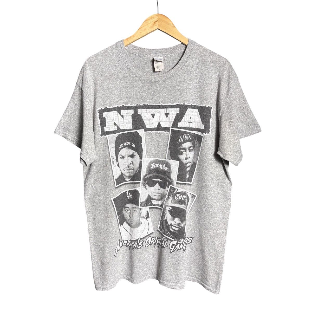Rap Tees Vintage Y2K NWA Rap Tee / Ice Cube / Eazy E Hiphop Gangster Size US L / EU 52-54 / 3 - 1 Thumbnail