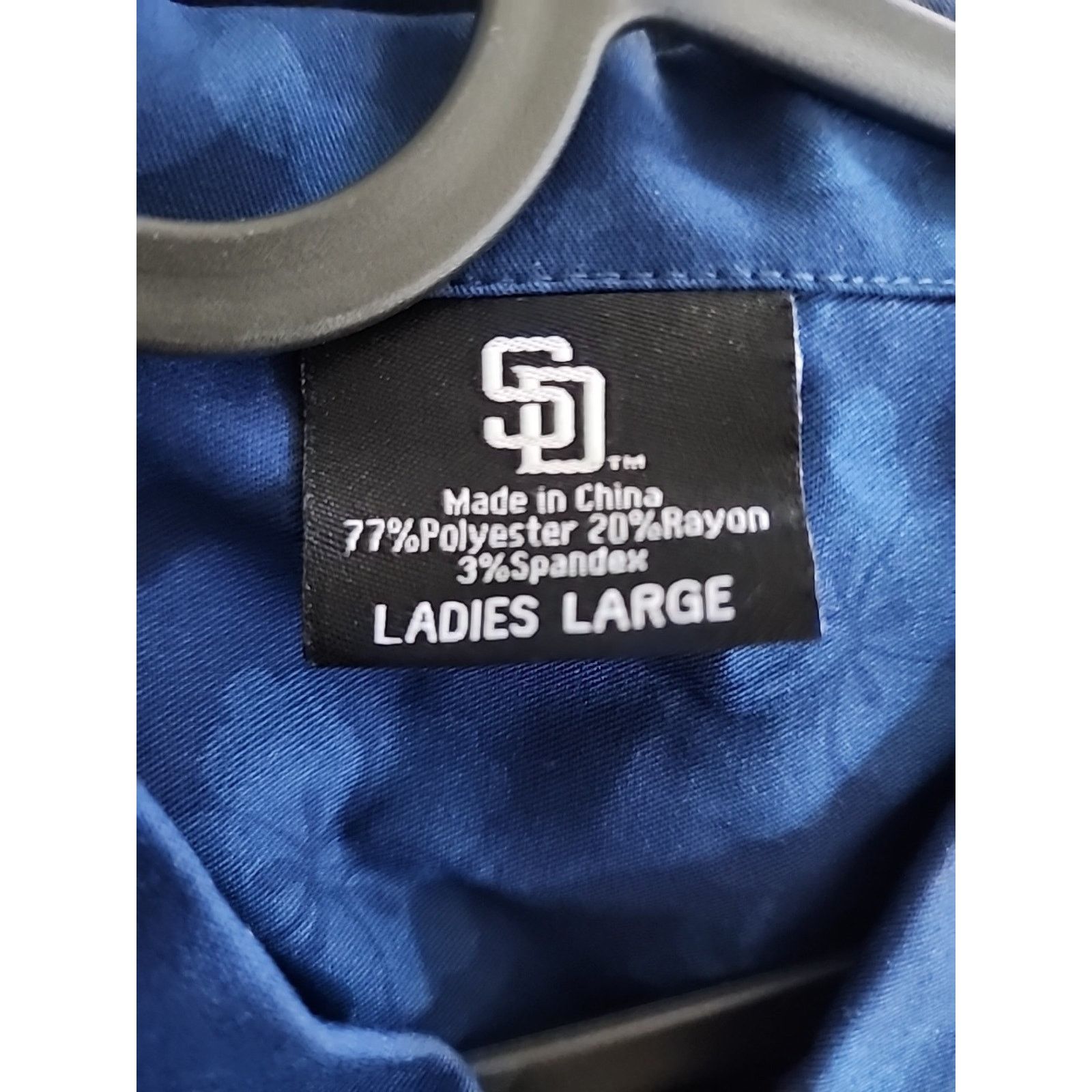 MLB San Diego Padres Hawaiian Womens Shirt Padres NWOT Size L / US 10 / IT 46 - 4 Thumbnail