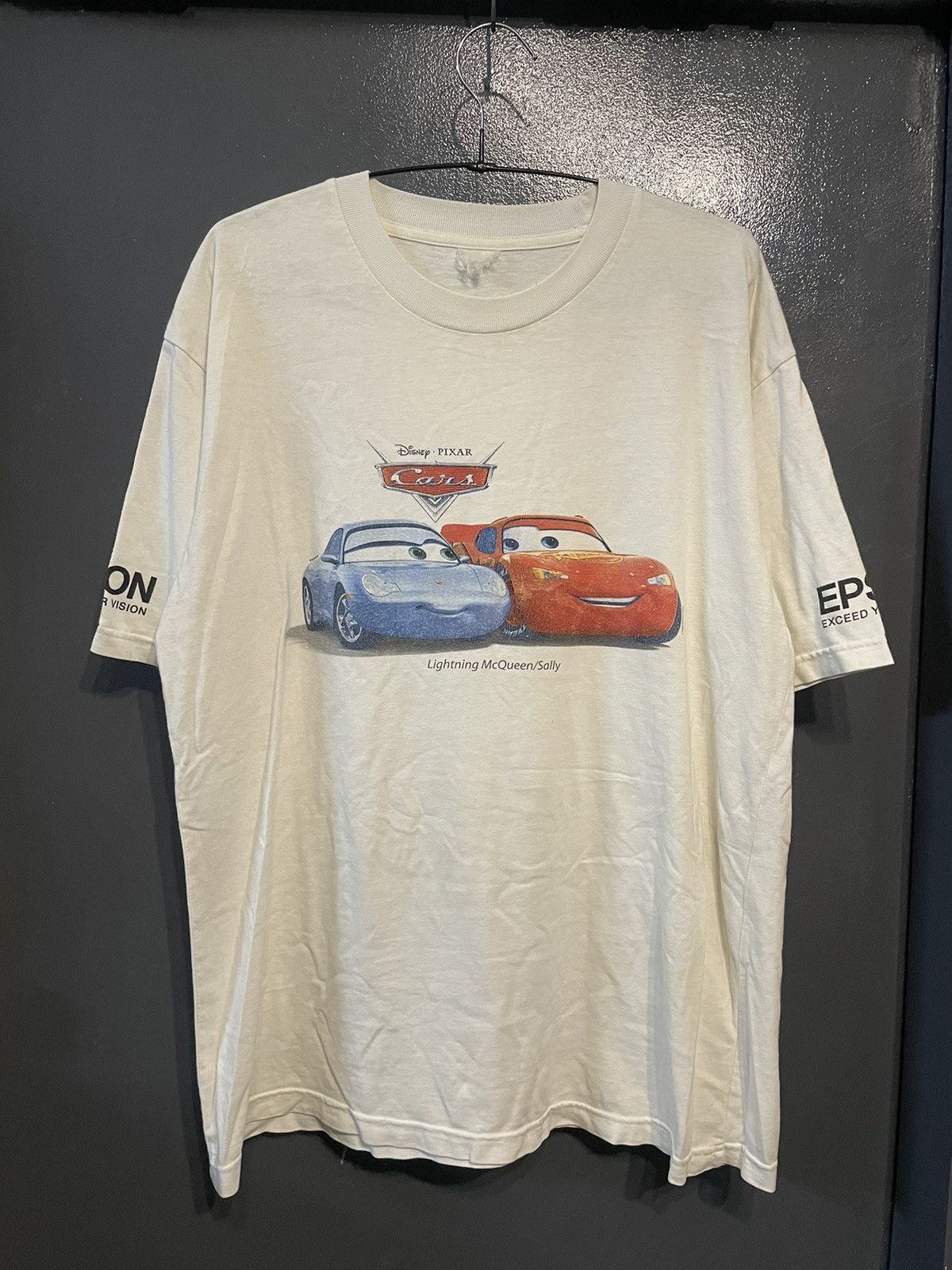 Disney × Vintage Vtg Disney Cars Epson Promo Tshirt Size US L / EU 52-54 / 3 - 1 Thumbnail