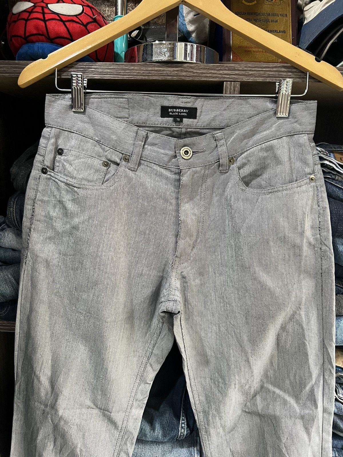 Burberry 🔥Burberry Black Label Light Denim Size US 29 - 3 Thumbnail