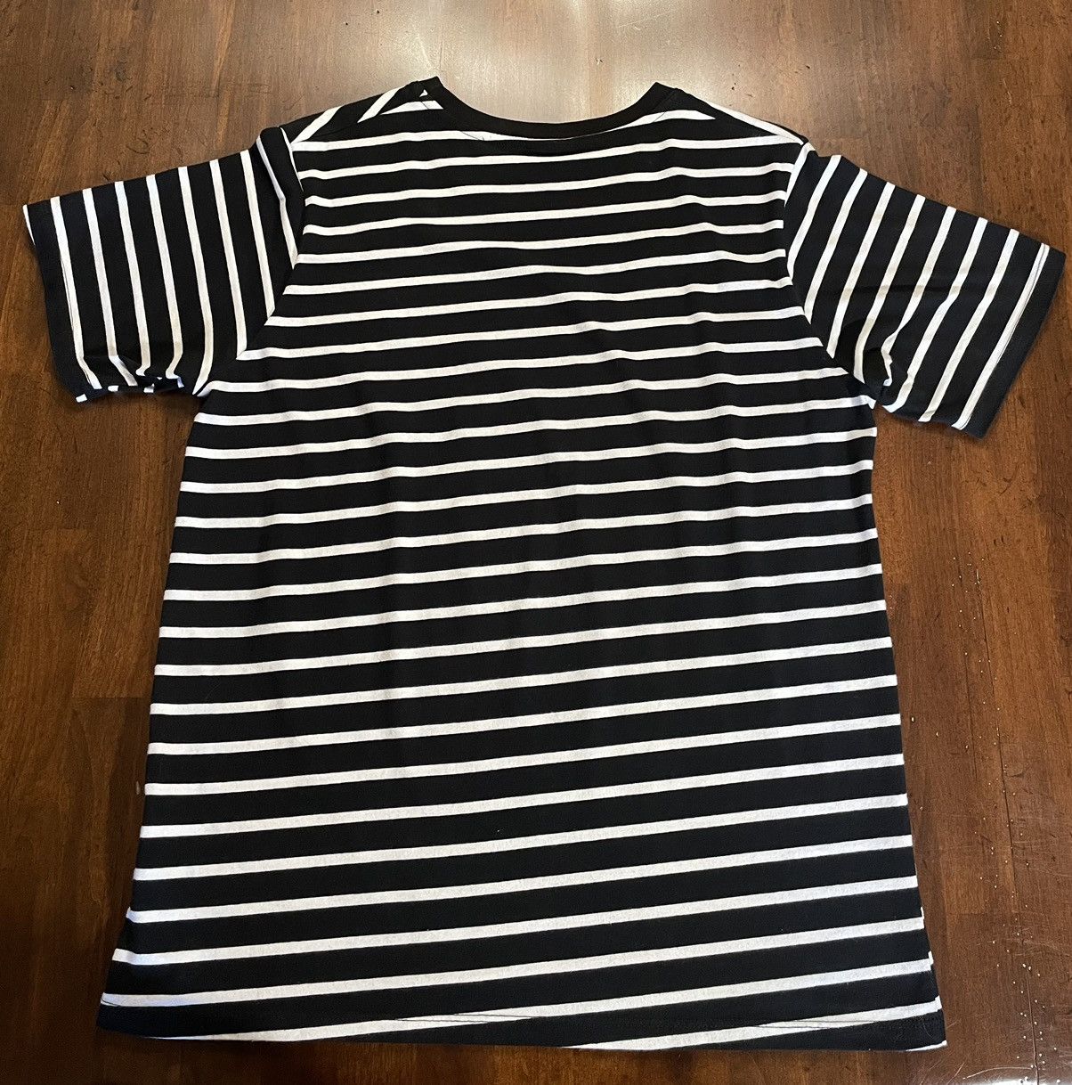 Revenge Revenge Striped Outline Logo Tee Size US M / EU 48-50 / 2 - 9 Thumbnail