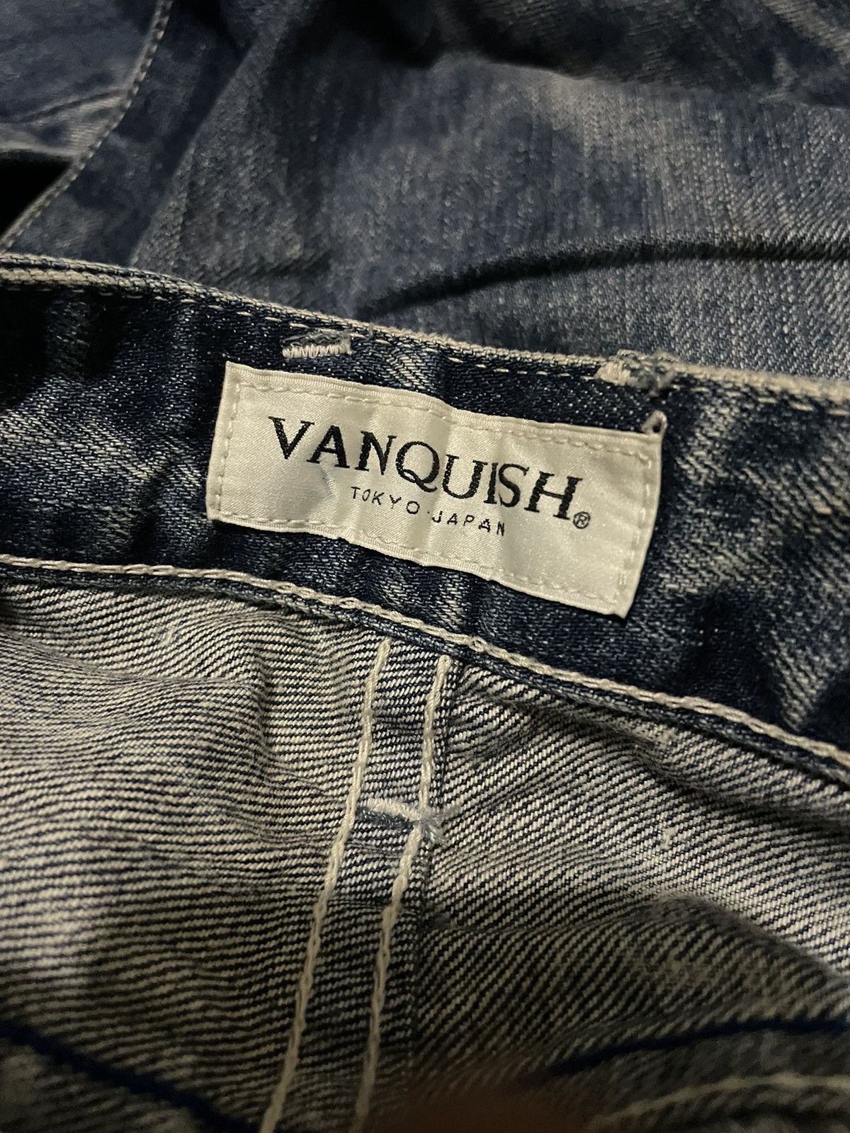 Tornado Mart Japanese Brand Vanquish Faded Denim Pants Size US 33 - 7 Thumbnail