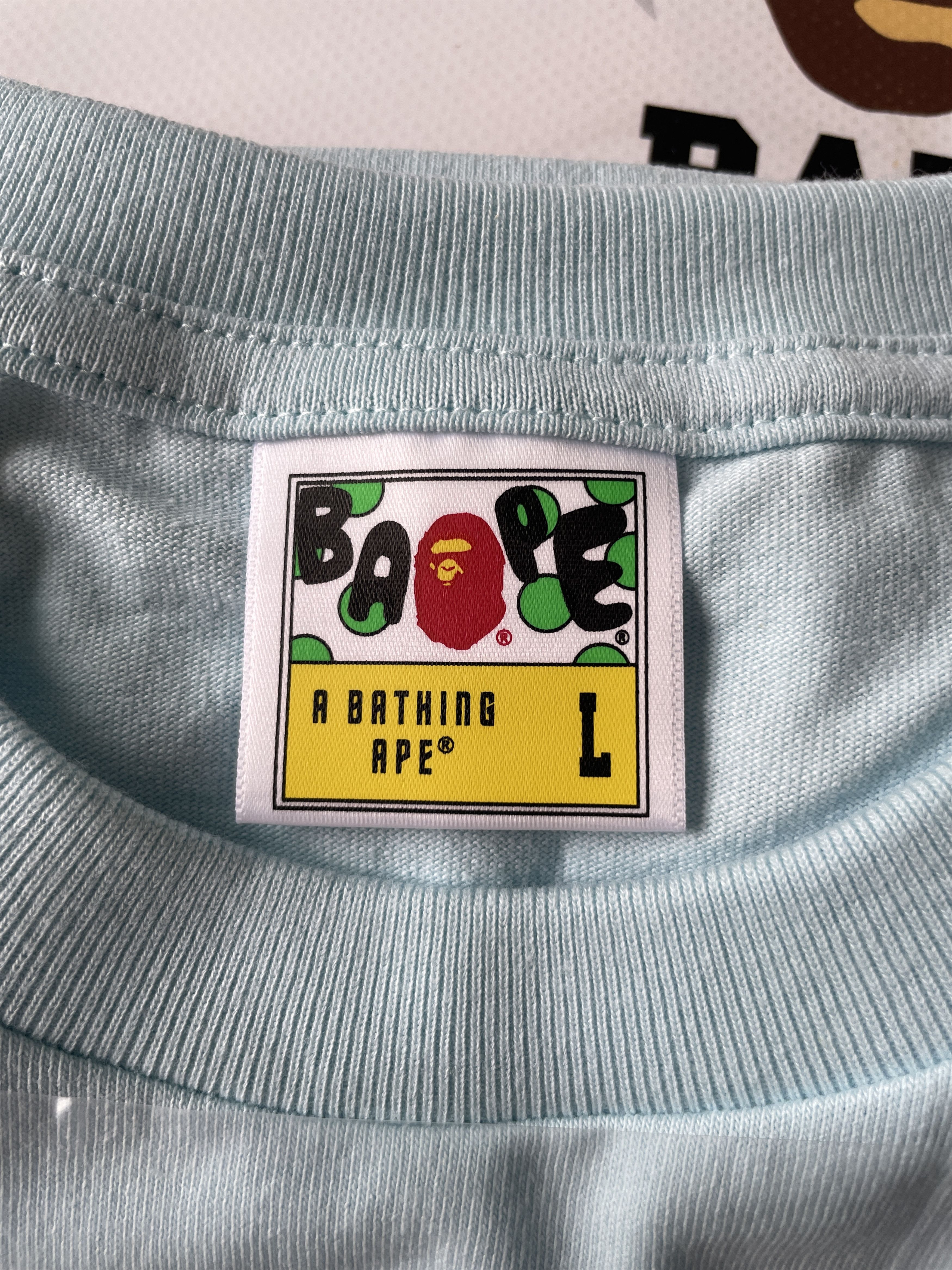 Bape BAPE SHAVE ICE BY BATHING APE TEE Size US L / EU 52-54 / 3 - 5 Thumbnail