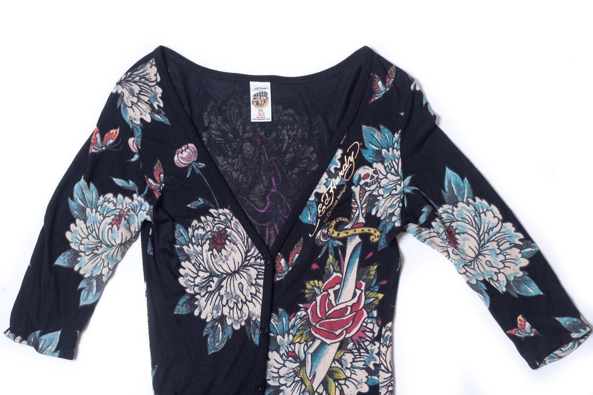 Ed Hardy Ed Hardy Christian Audigler Cardigan Size XS Size XS / US 0-2 / IT 36-38 - 7 Thumbnail