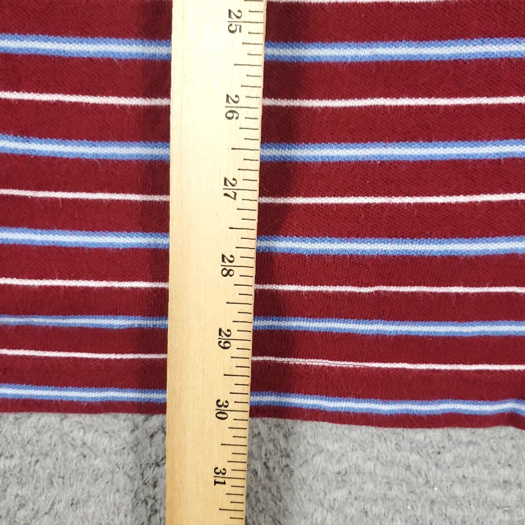 Tommy Hilfiger VINTAGE Tommy Hilfiger Polo Shirt Mens Large Red Blue Striped Polo Shirt Adult Large Red/Blue Striped Logo Button-Front Casual Sports Mens Size US L / EU 52-54 / 3 - 4 Thumbnail