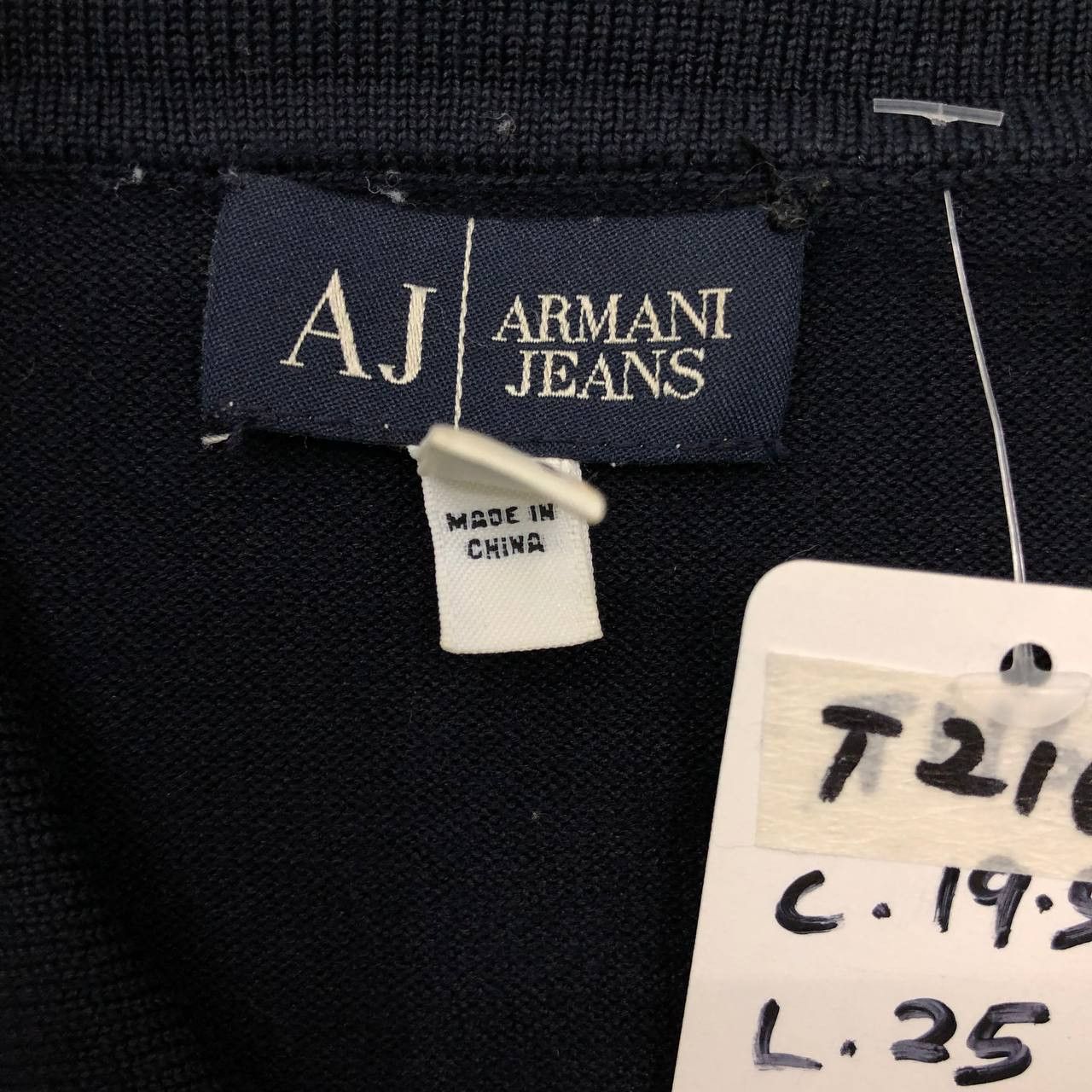 Armani × Giorgio Armani T216 ARMANI JEANS LONGSLEEVE TEE Size L / US 10 / IT 46 - 5 Thumbnail