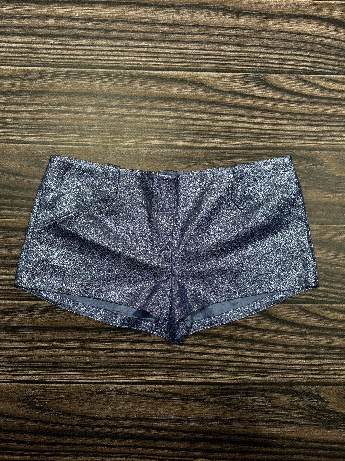 Tom Ford × Vintage Vintage short Tom Ford Iridescent Sabla Size 32" / US 10 / IT 46 - 1 Thumbnail