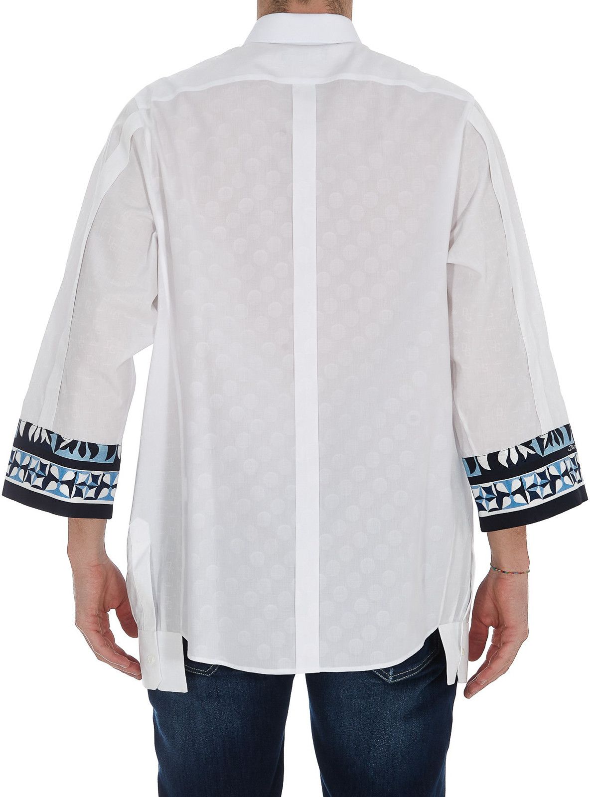 Dolce & Gabbana o1y0125 Patterned Shirt in Multicolor Size US S / EU 44-46 / 1 - 4 Thumbnail
