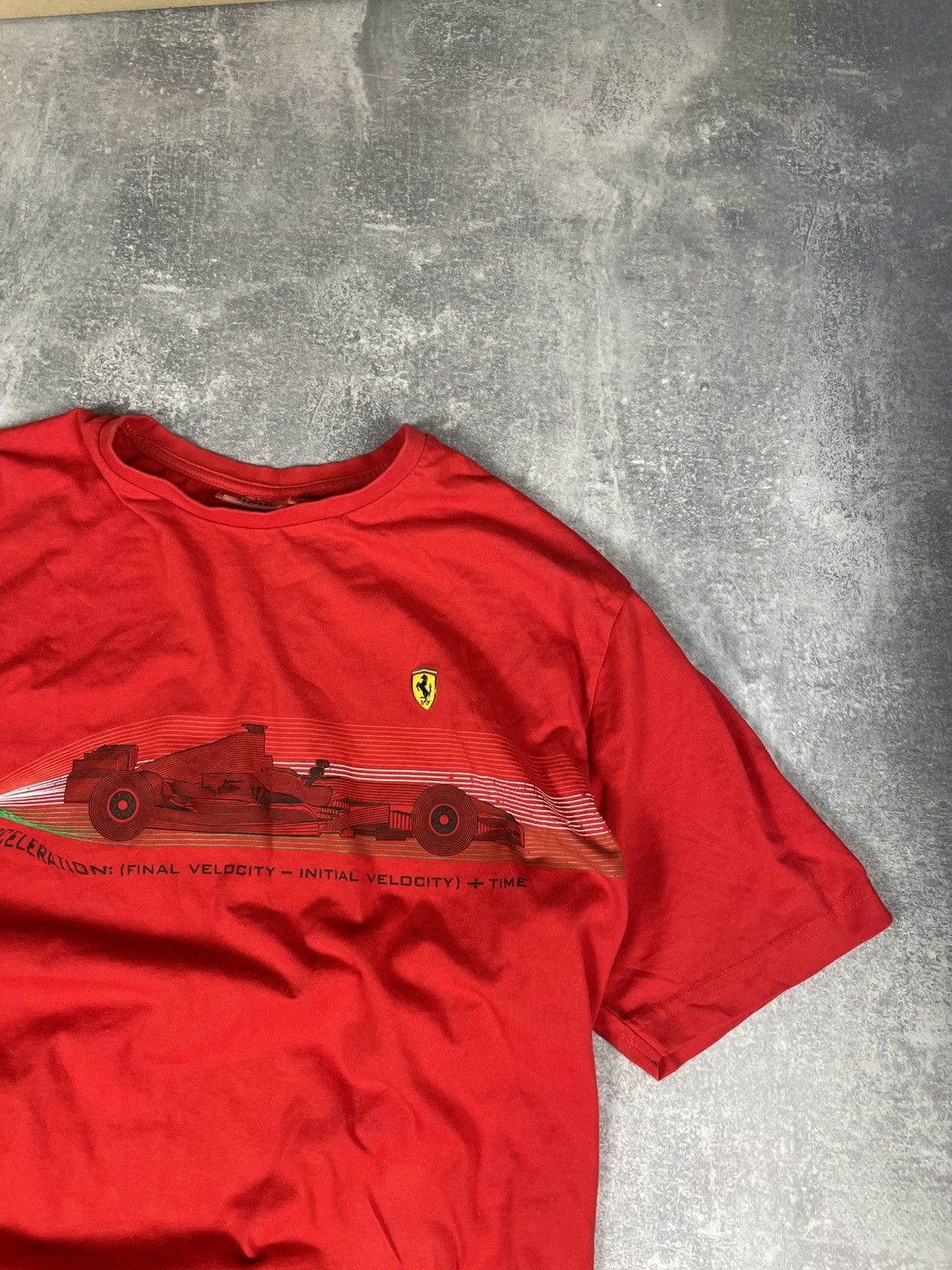 Ferrari × Formula 1 Ferrari Formula 1 Racing Turbo Red tee Size US M / EU 48-50 / 2 - 6 Thumbnail