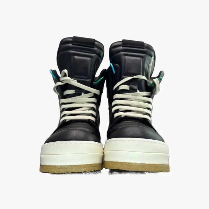 Rick Owens Rick Owens Men's Black Geobasket Creep Sneakers Size US 7 / EU 40 - 1 Thumbnail