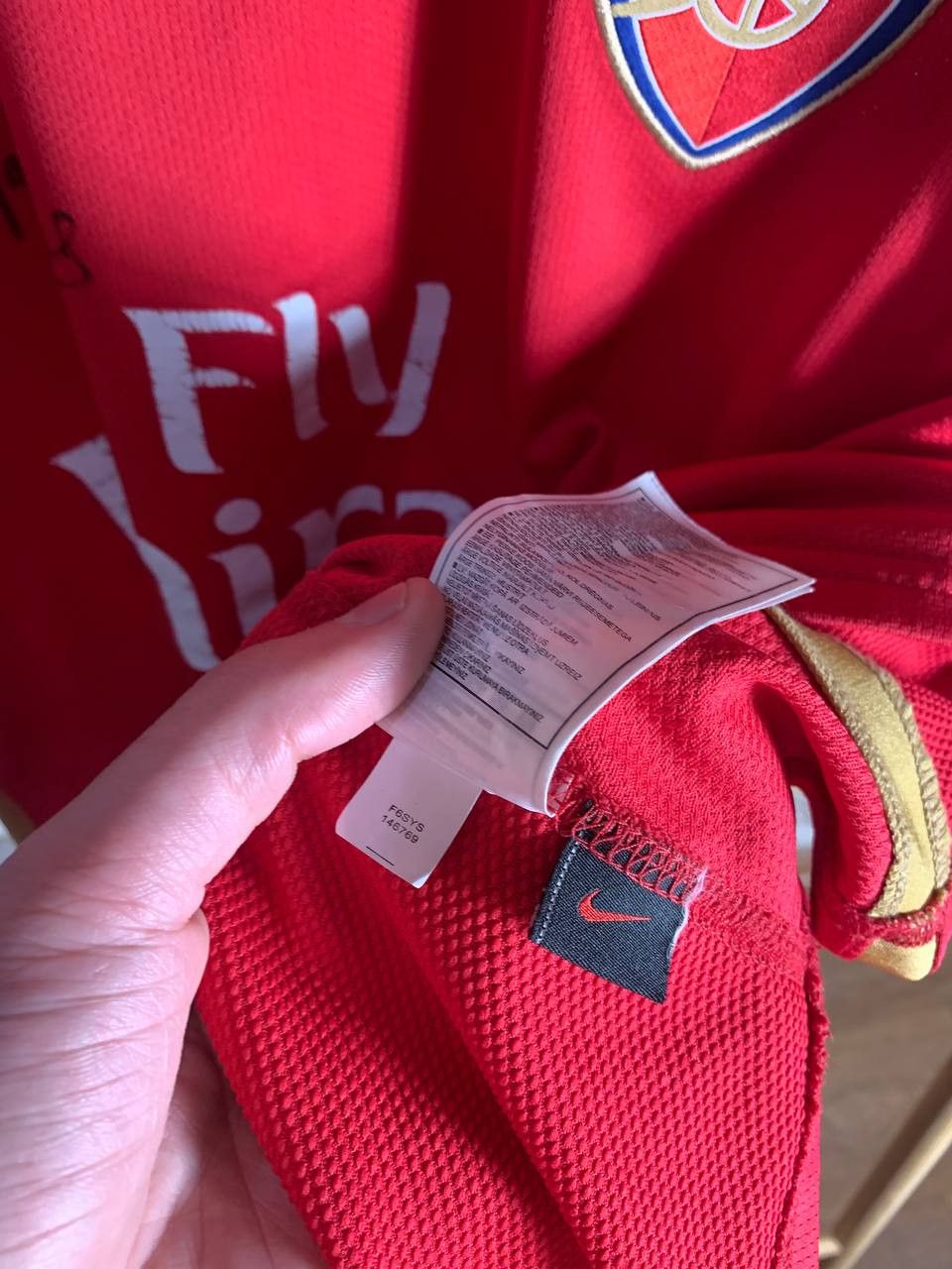 Nike Vintage Nike FC Arsenal London England Soccer Jersey Retro Size US M / EU 48-50 / 2 - 7 Thumbnail