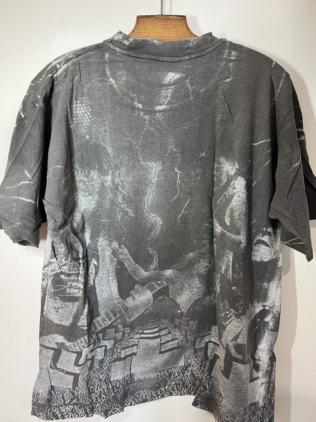 Band Tees Vintage Metallica late 80s allover shirt Size US L / EU 52-54 / 3 - 4 Thumbnail
