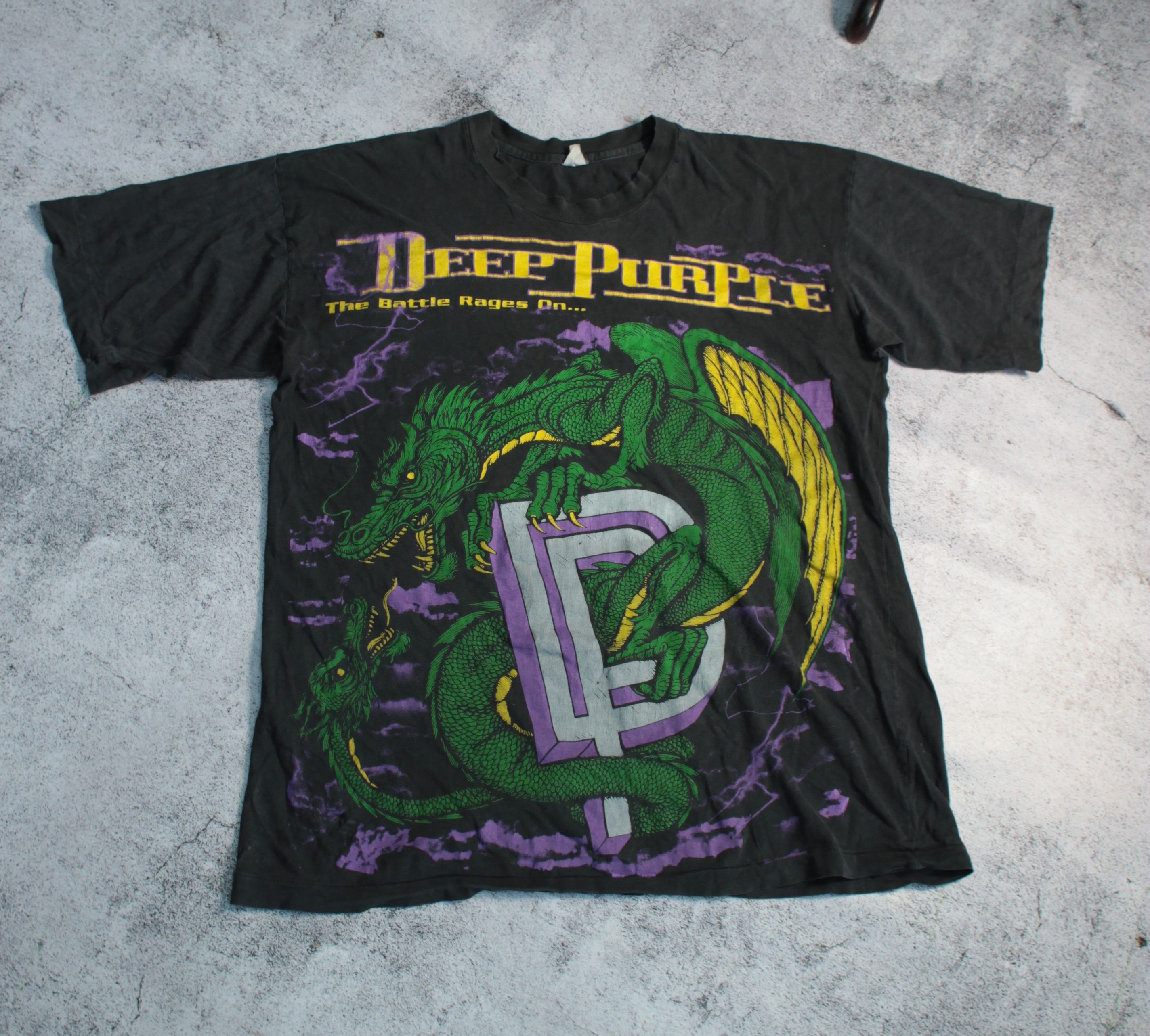 DUSTY PURPLE BLEACHED WORLD TOUR TEE main image 0