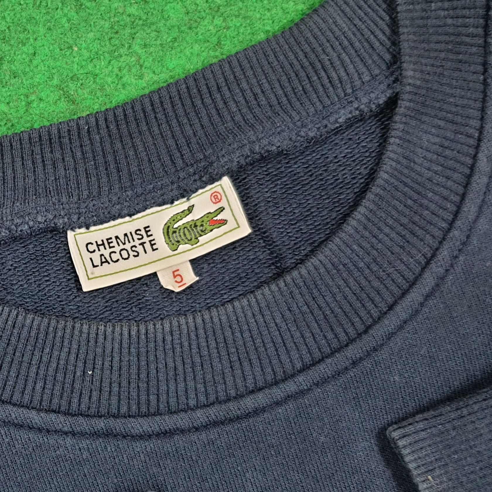 Lacoste Vintage Chemise Lacoste Spell Out Sweatshirt C290N26 Size US M / EU 48-50 / 2 - 5 Thumbnail