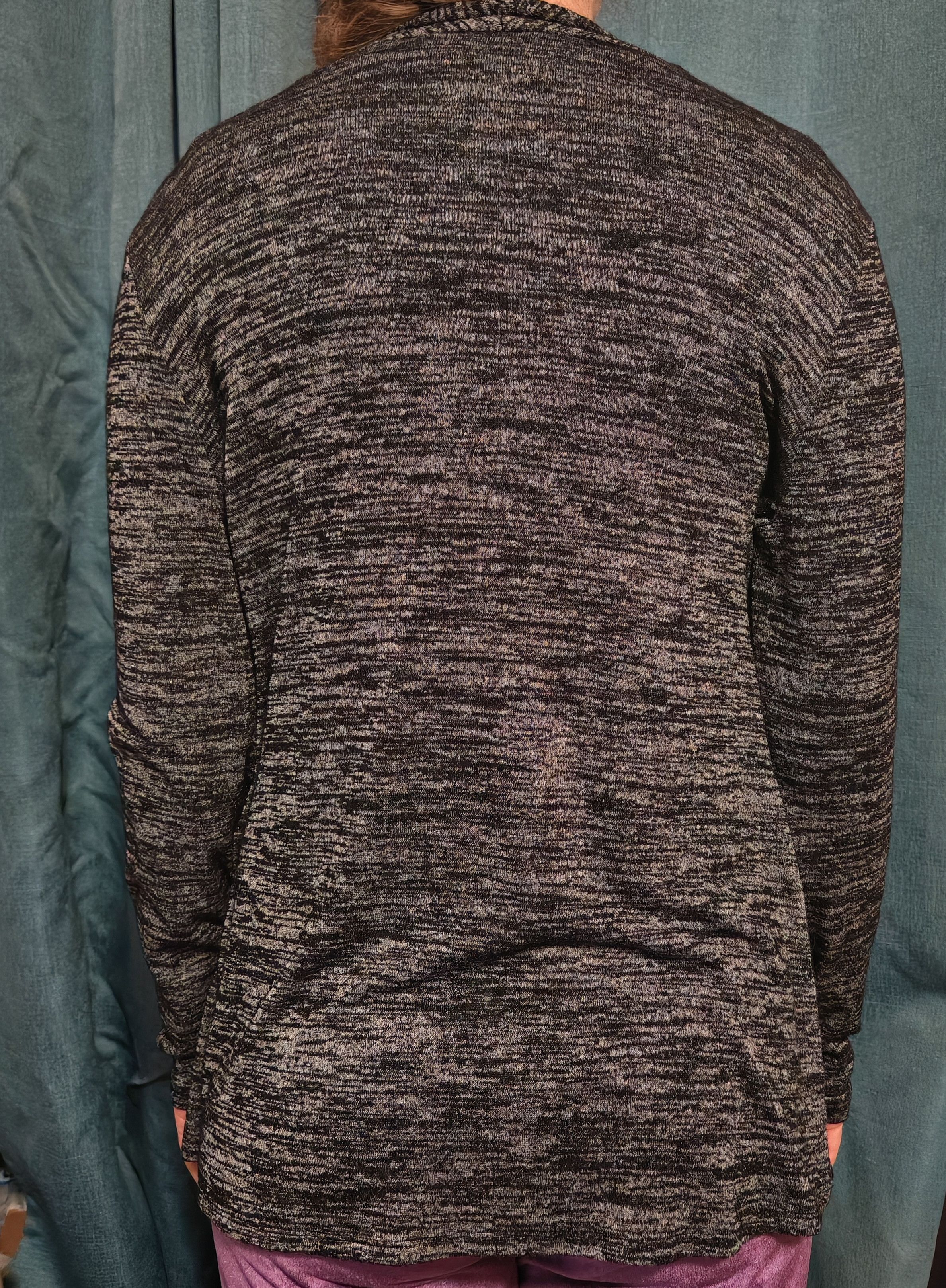 Apt. 9 Apt.9 Womens Stretch Open Front Rayon Cardigan Leisure Size L / US 10 / IT 46 - 6 Thumbnail