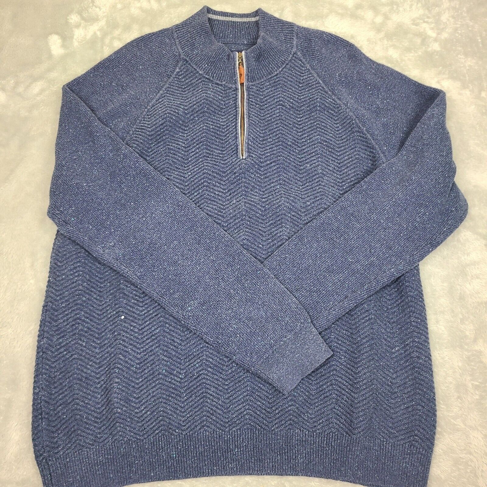 Tommy Bahama Tommy Bahama Pullover 1/4 Zip Sweater X- Large Cashmere Cott Size US XL / EU 56 / 4 - 1 Thumbnail
