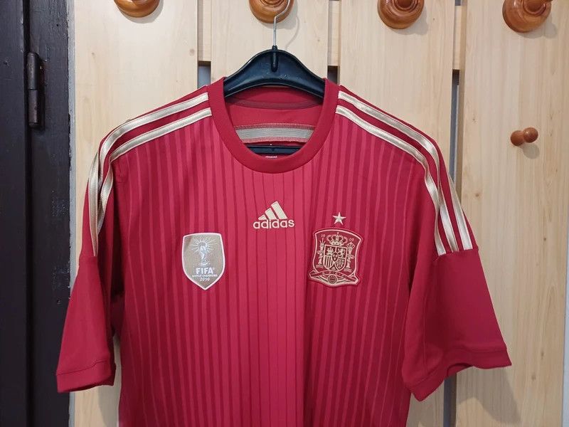Adidas Original Adidas Spain national team shirt 2014 Size US M / EU 48-50 / 2 - 2 Thumbnail