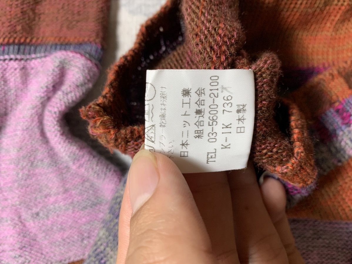 Vintage 2000s Undefined Minon Patchwork Knitwear Size US M / EU 48-50 / 2 - 5 Thumbnail