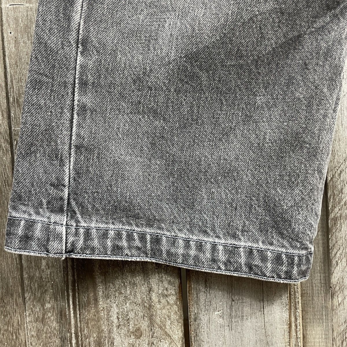 Oakley Vintage Oakley Industrial Denim Distressed Baggy Pants Size US 31 - 4 Thumbnail