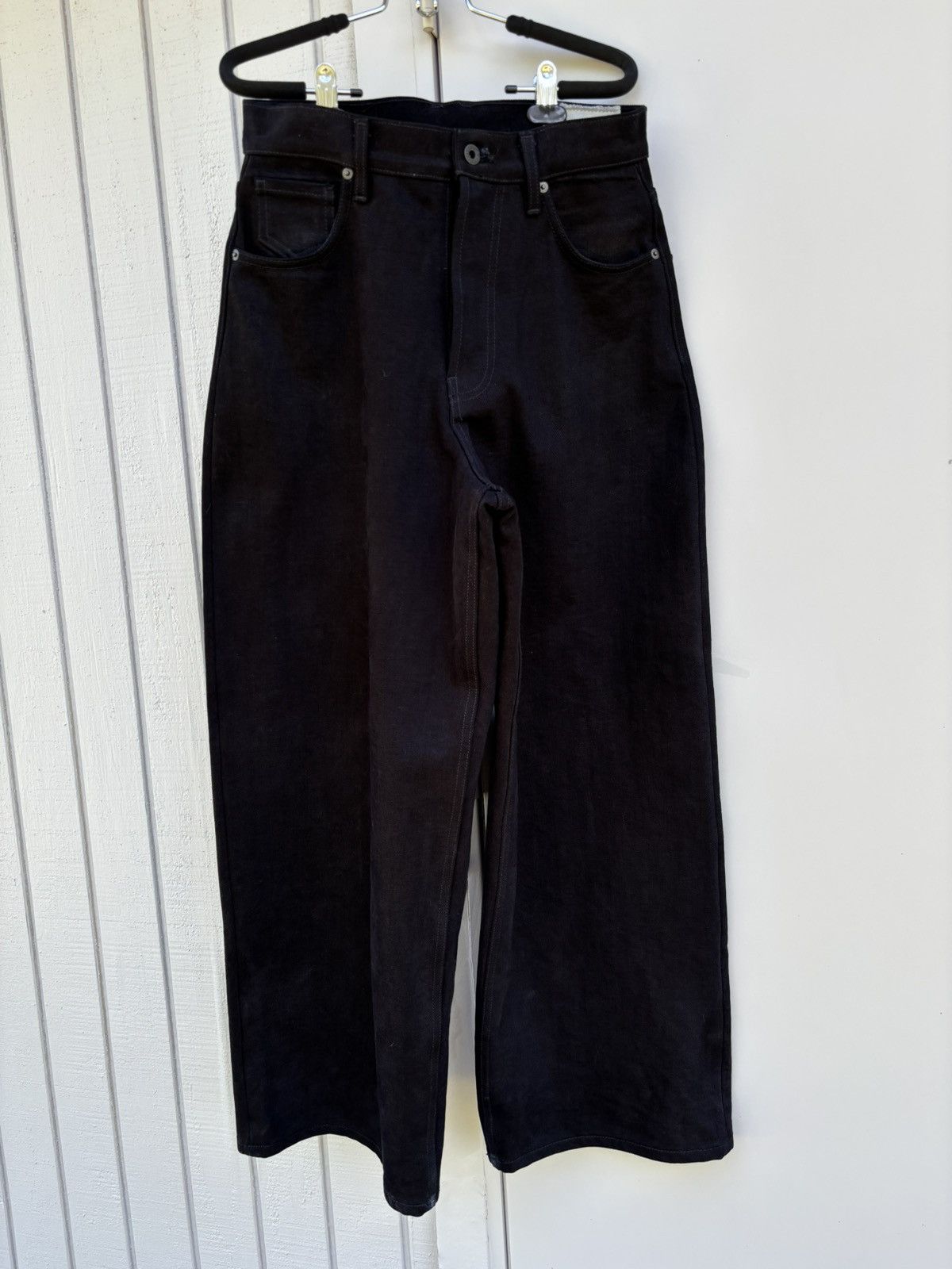 K-Two Studios Ktwo 20z Black Selvedge Denim Size US 30 / EU 46 - 2 Thumbnail
