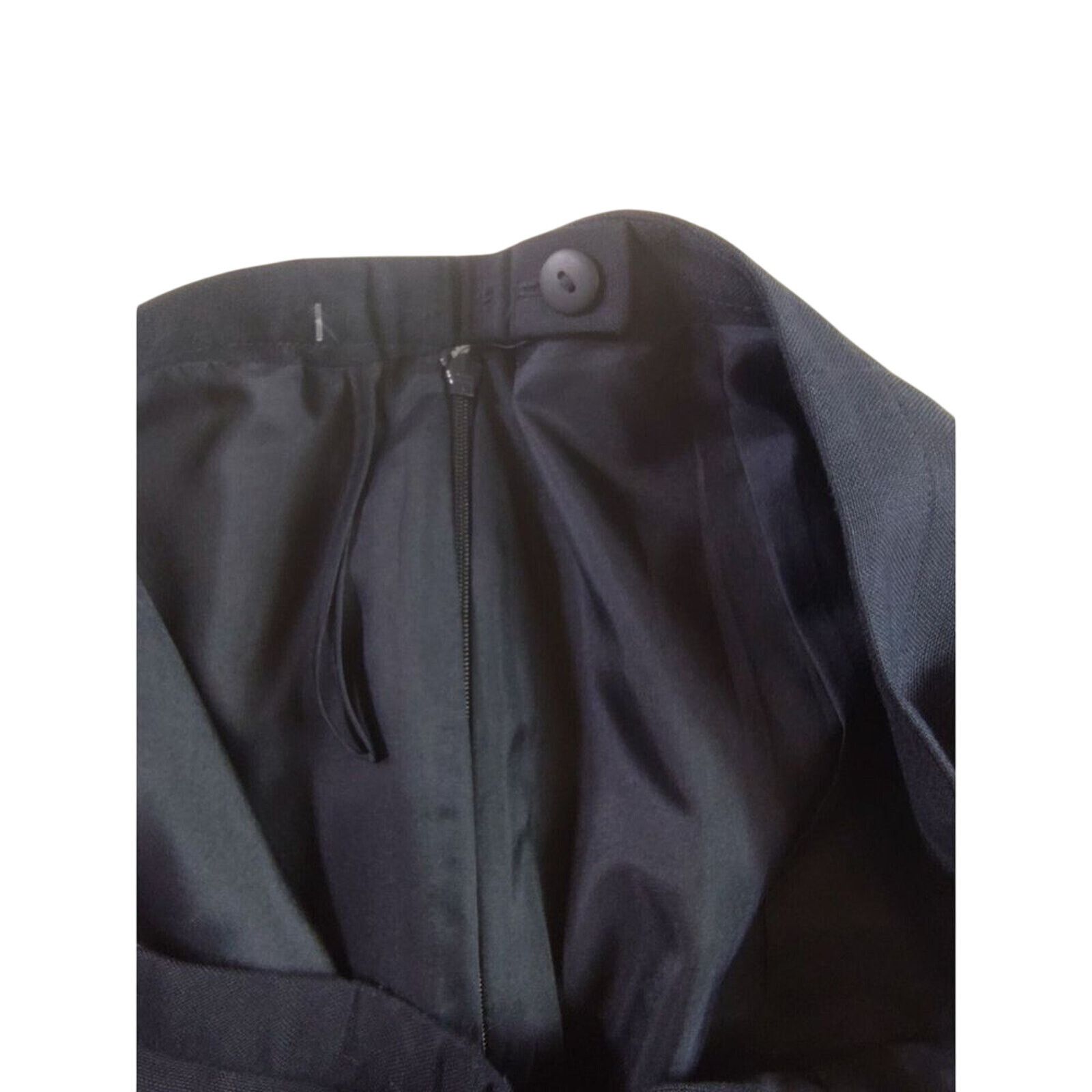 & Other Stories Talbots Skirt Rayon & Linen Italian Fabric Womens 14 Long Size 36" / US 14 / IT 50 - 8 Thumbnail