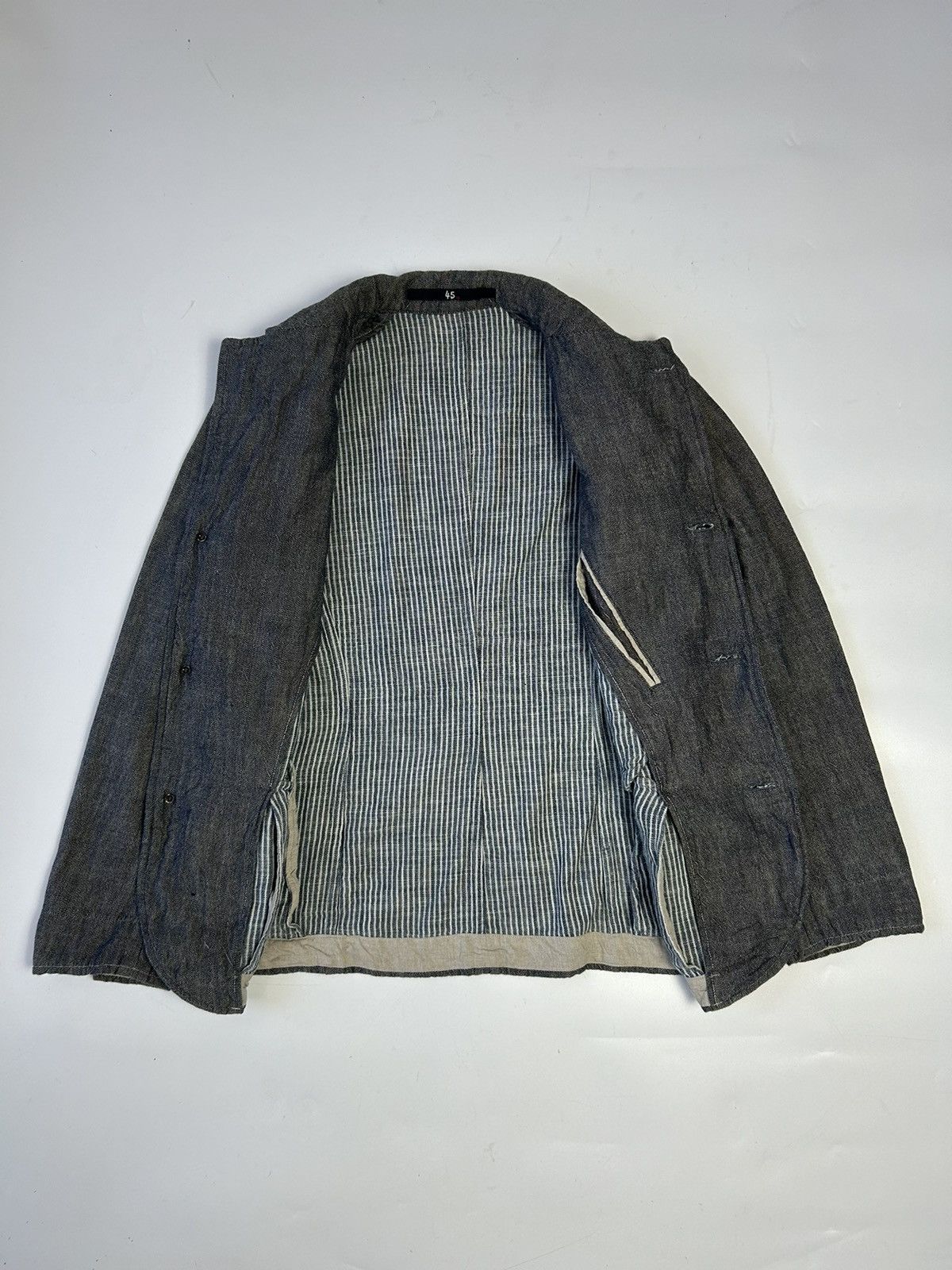 45rpm × Japanese Brand 45RPM BUTTON UP COTTON JACKET Size S / US 4 / IT 40 - 2 Thumbnail