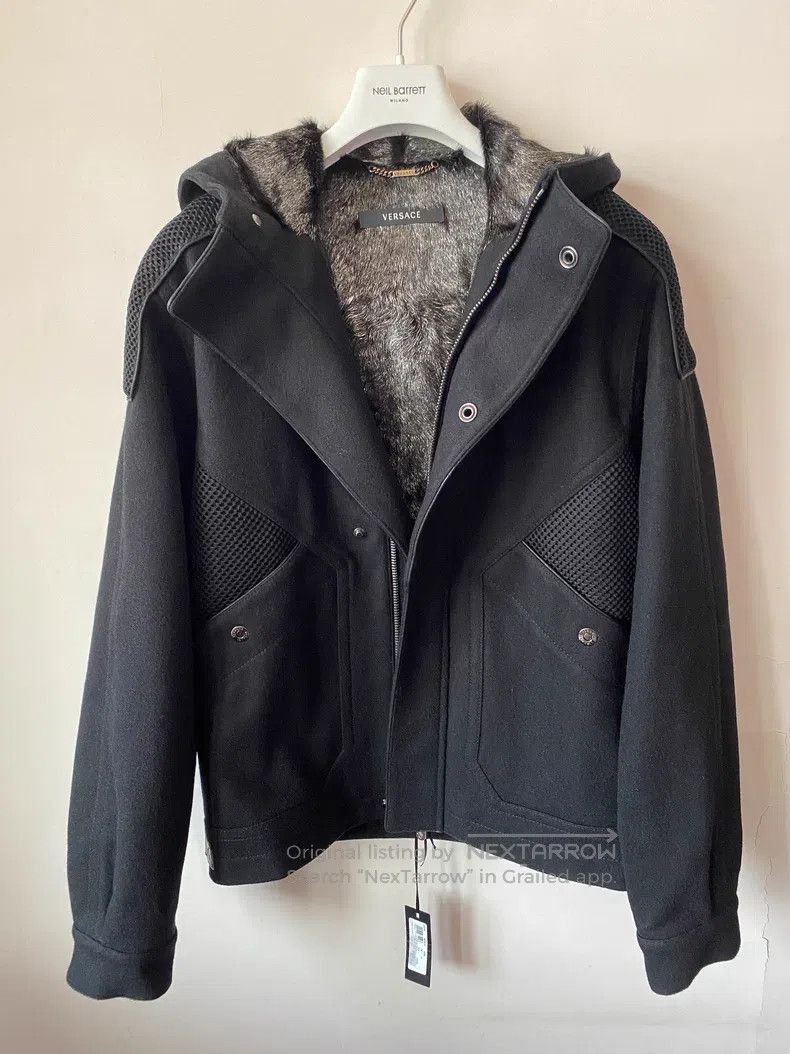 Versace Versace Fur one-piece coat Size US M / EU 48-50 / 2 - 1 Thumbnail
