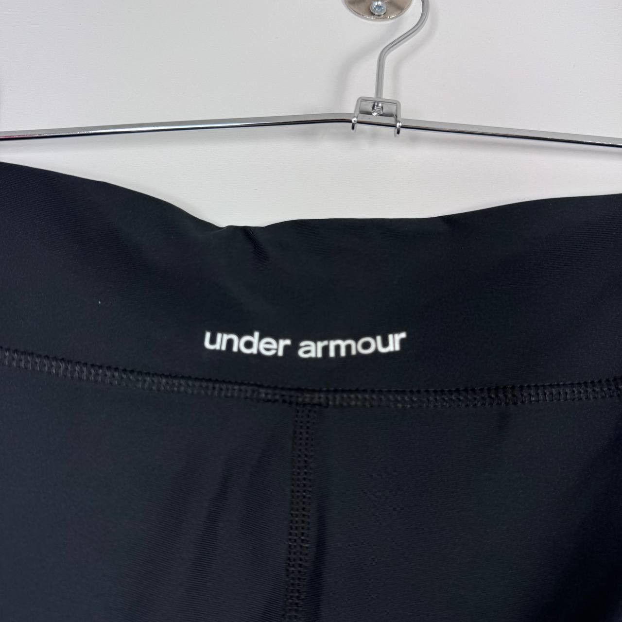 Under Armour Under Armour HeatGear Compression Leggings Womens Black L Size 33" - 5 Thumbnail