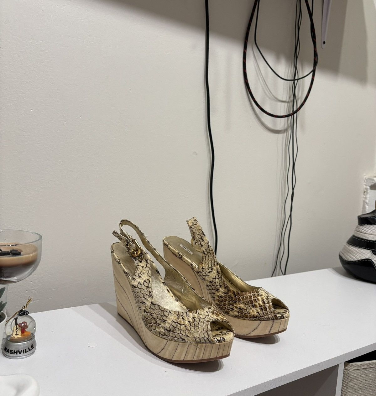 Miu Miu Authentic Miu miu sandals Size US 9 / IT 39 - 1 Thumbnail