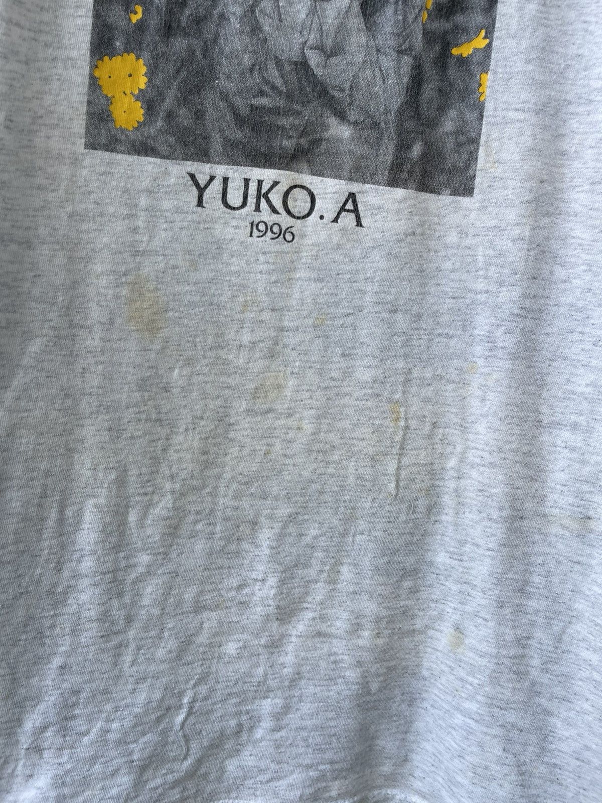 Japanese Brand × Vintage Vintage Yuko.A 1996 oneita tag tee📸 Size US XL / EU 56 / 4 - 5 Thumbnail