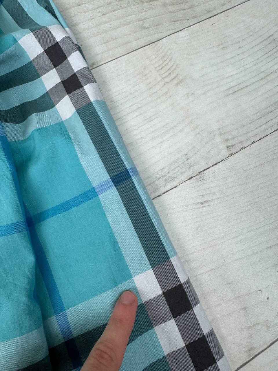 Burberry Burberry Brit Nova Check Blue Shirt Button Up Size US M / EU 48-50 / 2 - 6 Thumbnail