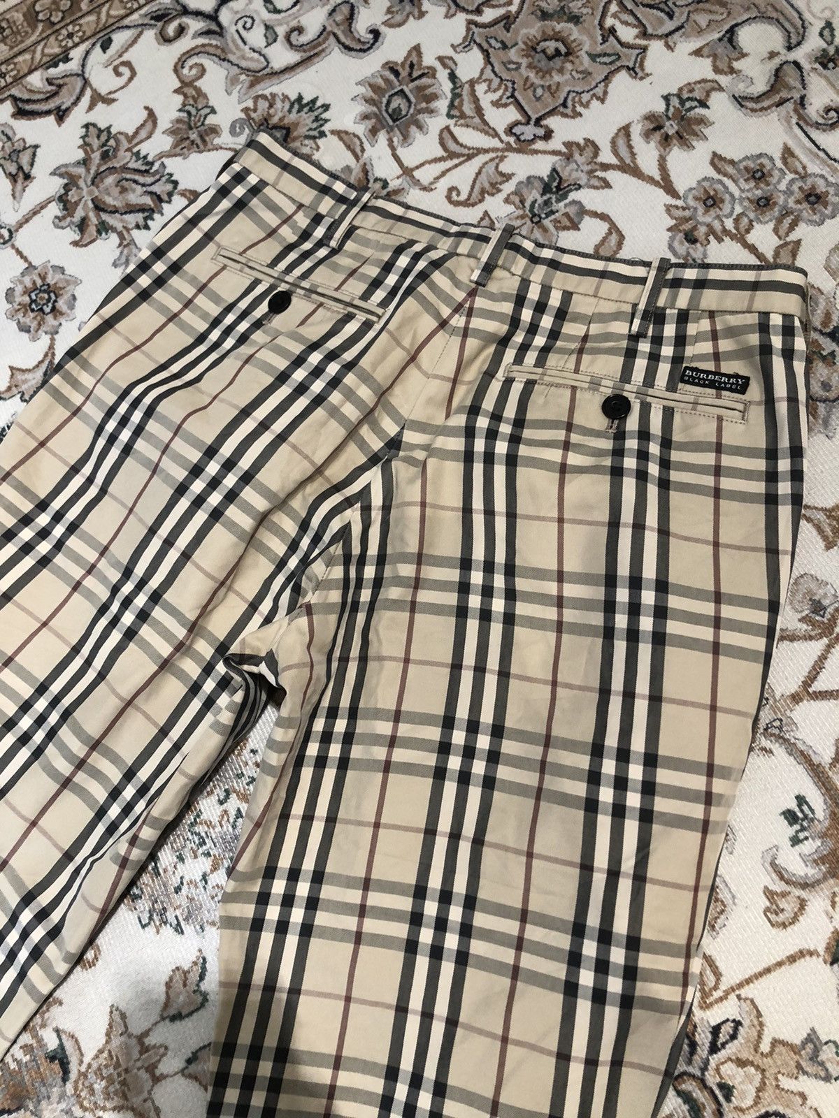 Burberry BURBERRY NOVA CHECK PANTS Size US 29 - 7 Thumbnail