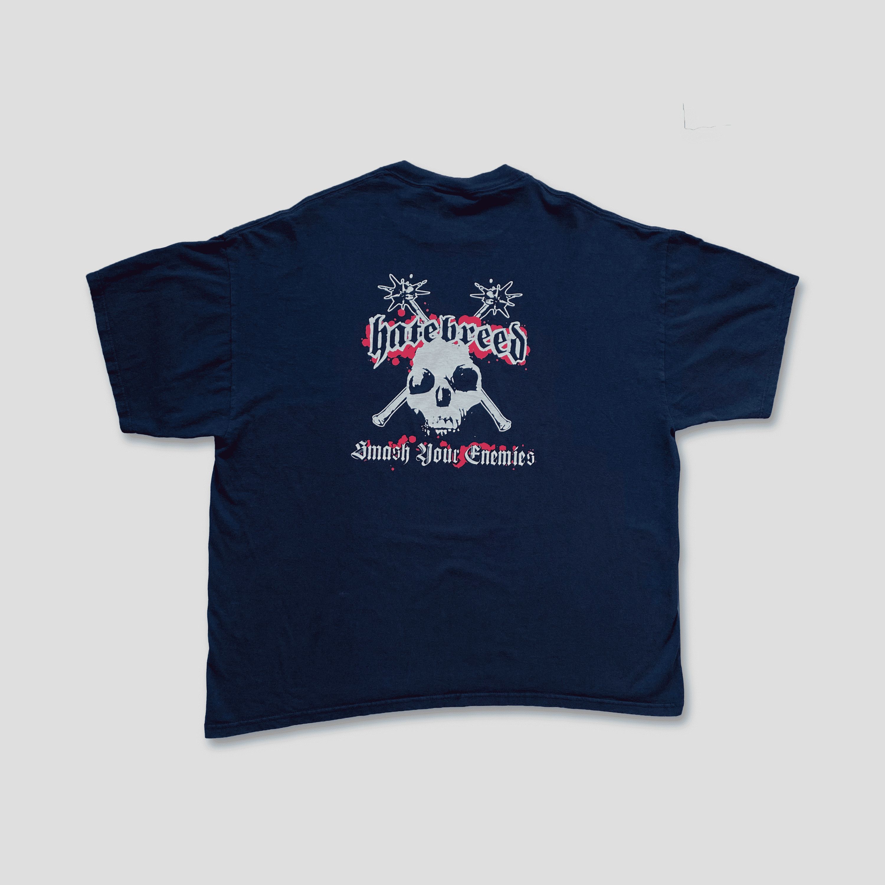 Band Tees × Jerzees × Vintage Vintage Late 90s Hatebreed Smash Your Enemies T-Shirt Size US XXL / EU 58 / 5 - 3 Thumbnail